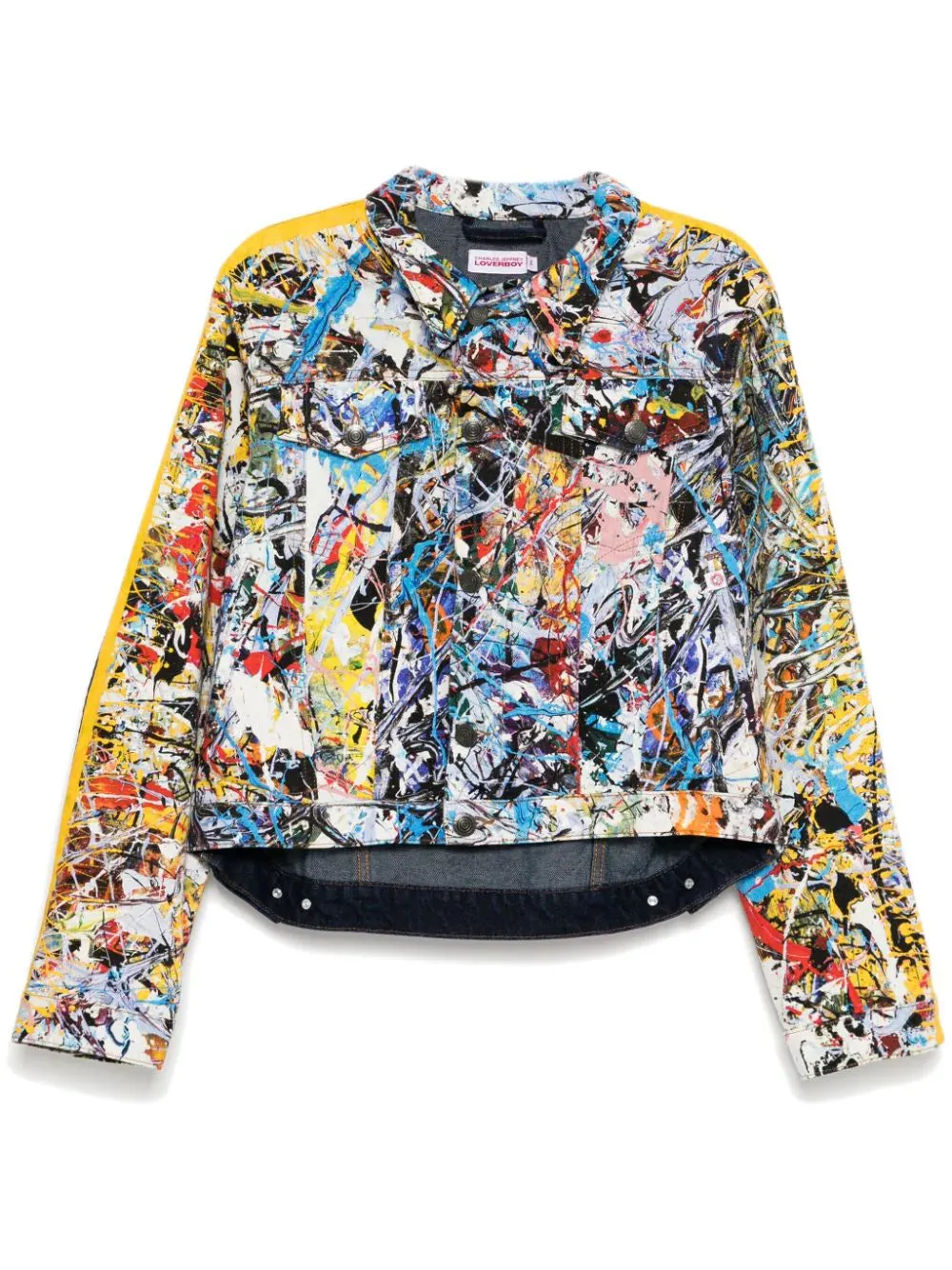 Art Denim Jacket winter jackets clearance