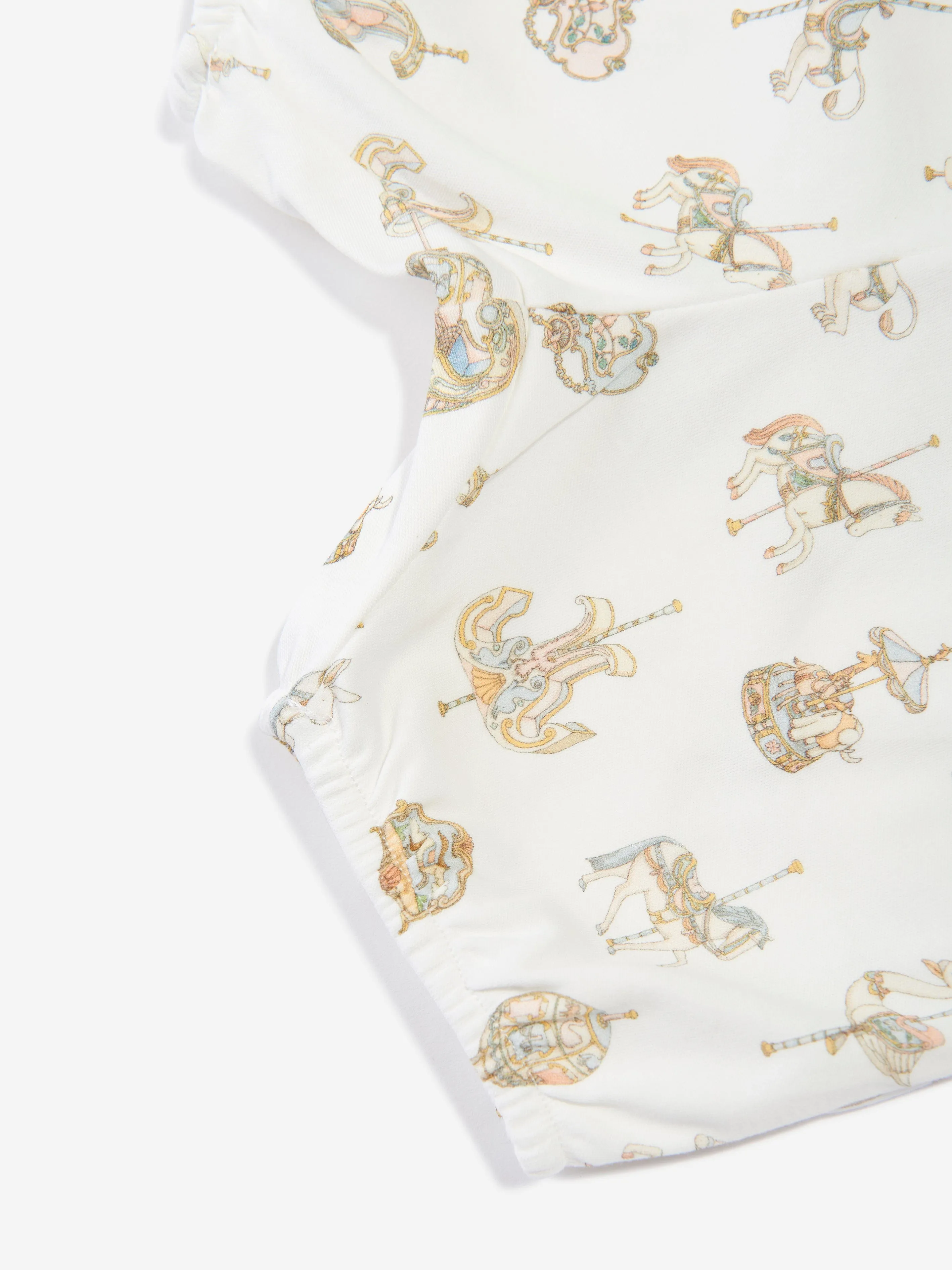 Atelier Choux Baby Karussell Bloomers in Weiß