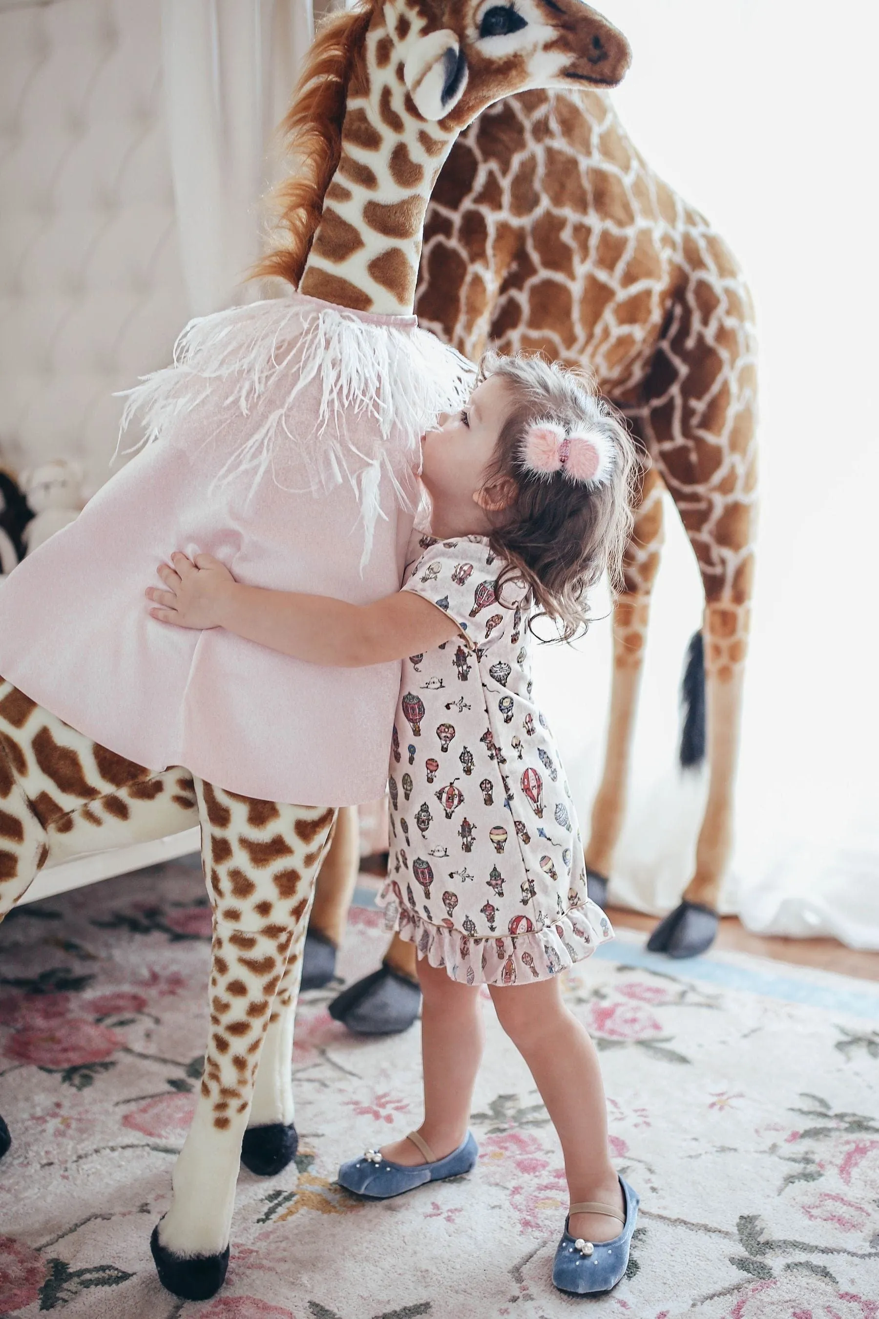 Atelier Choux Baby Mädchen Samt Partykleid