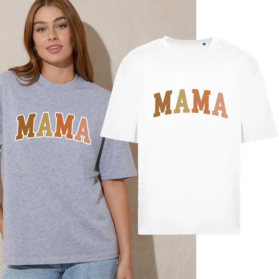 Autumn Mama College Oversize T-Shirt maternity dresses promo