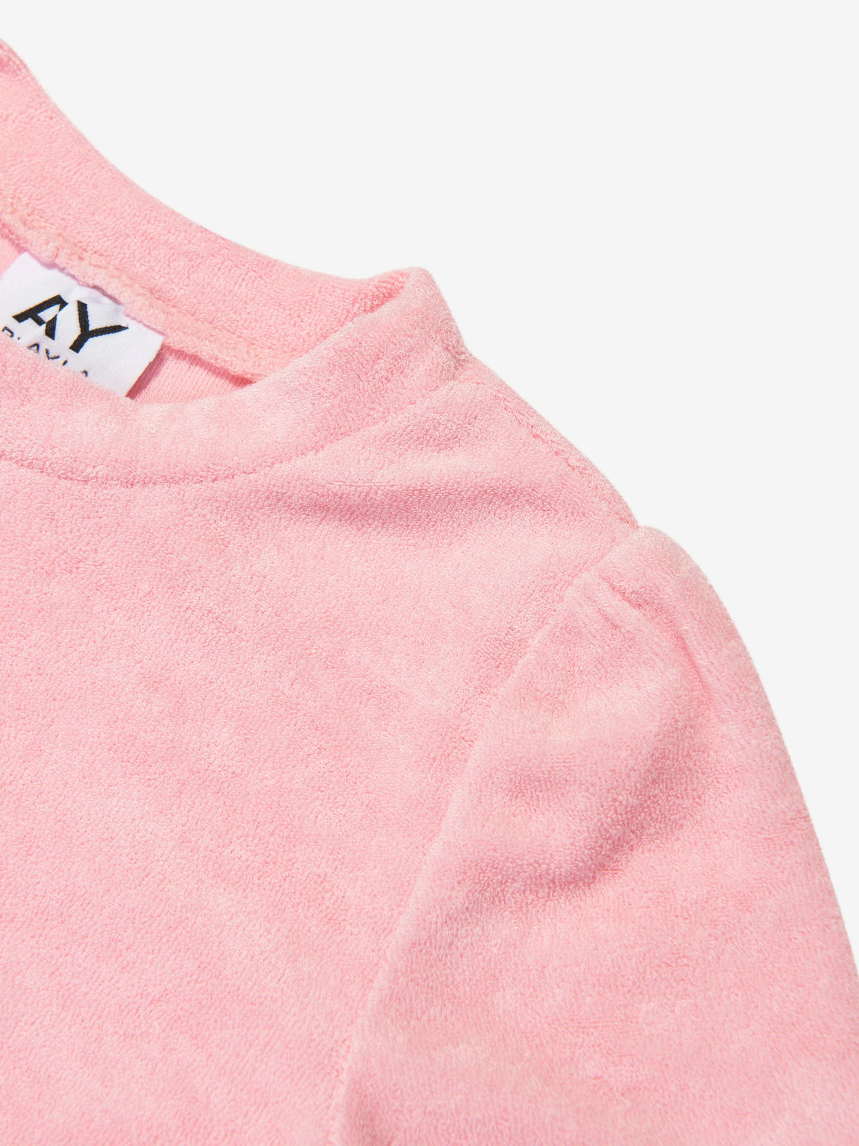 AY von AYLA Girls Frottee-Minikleid in Rosa