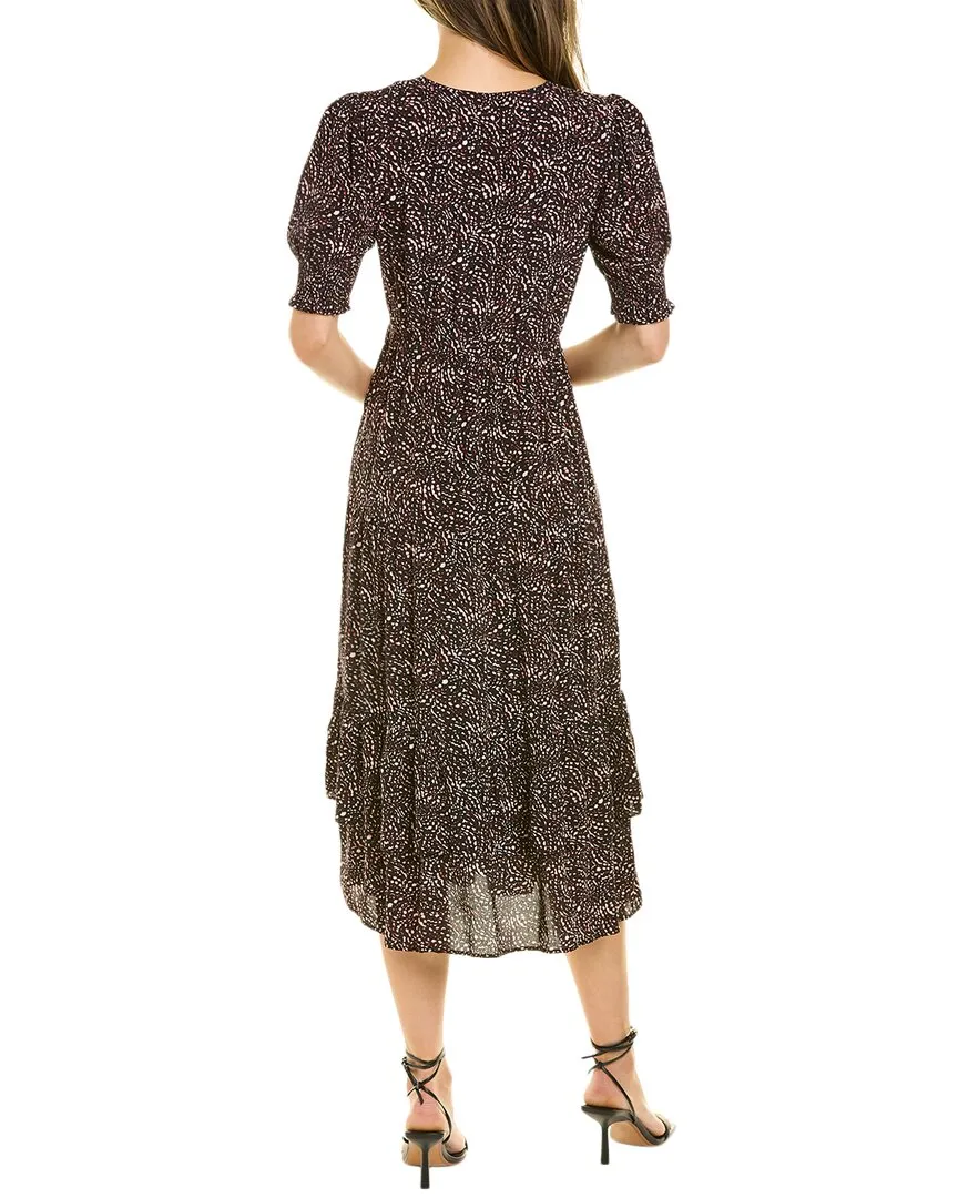 ba&sh V-Neck Midi Dress