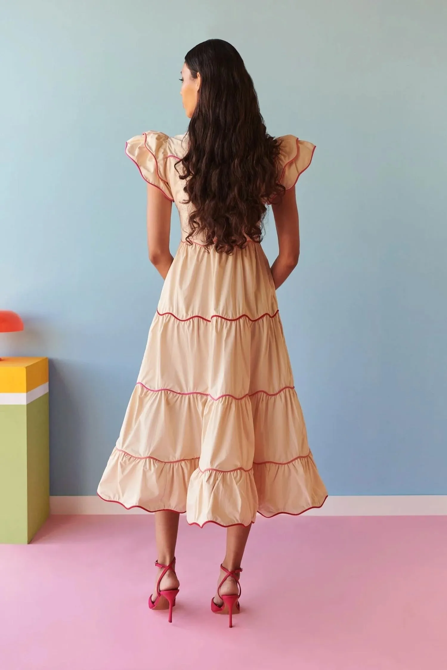 Baba Voyager Dress In Cream