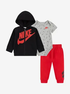 Baby Boys 3-teiliger Tracksuit-Set in Rot