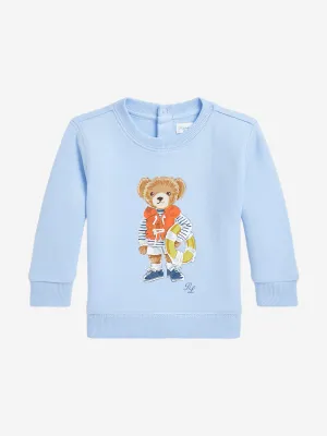 Baby-Jungen Bären Pullover in Blau