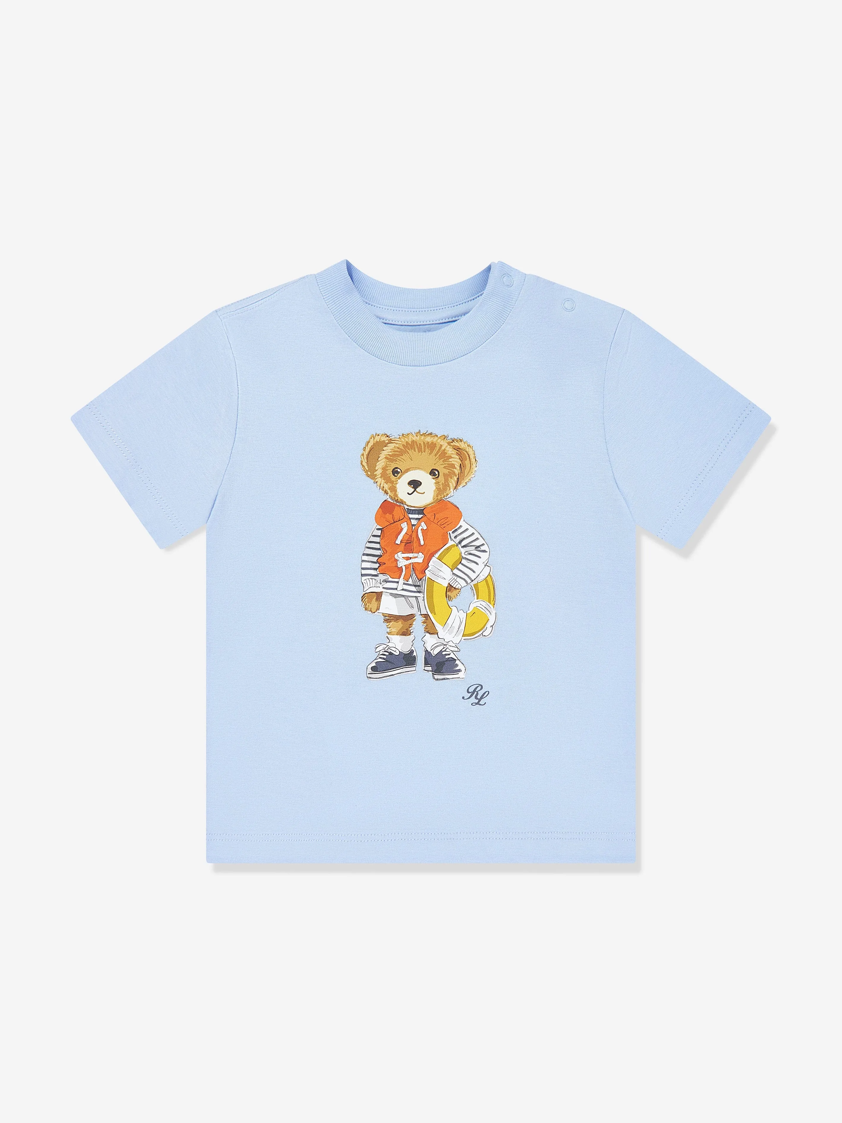 Baby Boys Bären T-Shirt in Blau