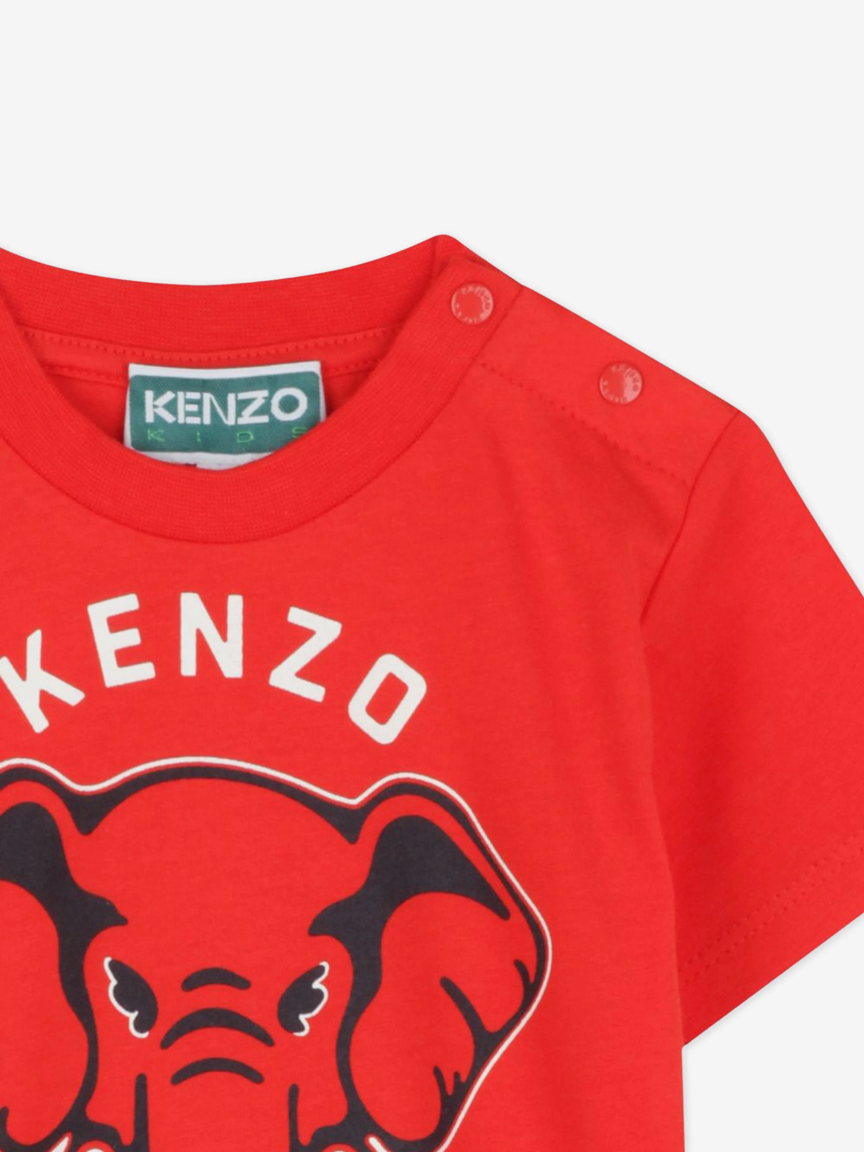 Rotes Elefanten-T-Shirt für Babyjungen