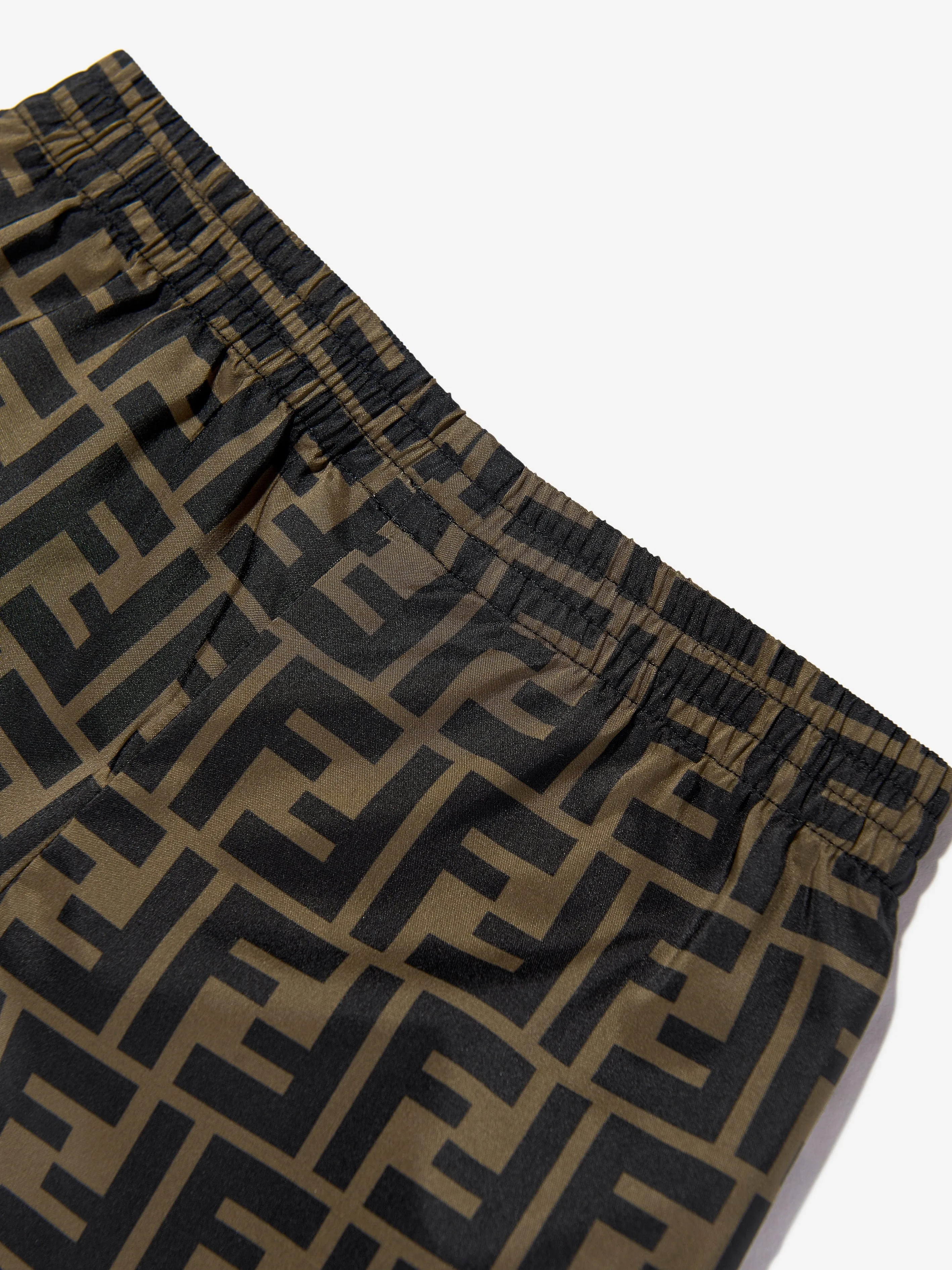 Baby Boys FF Badeshorts in Braun