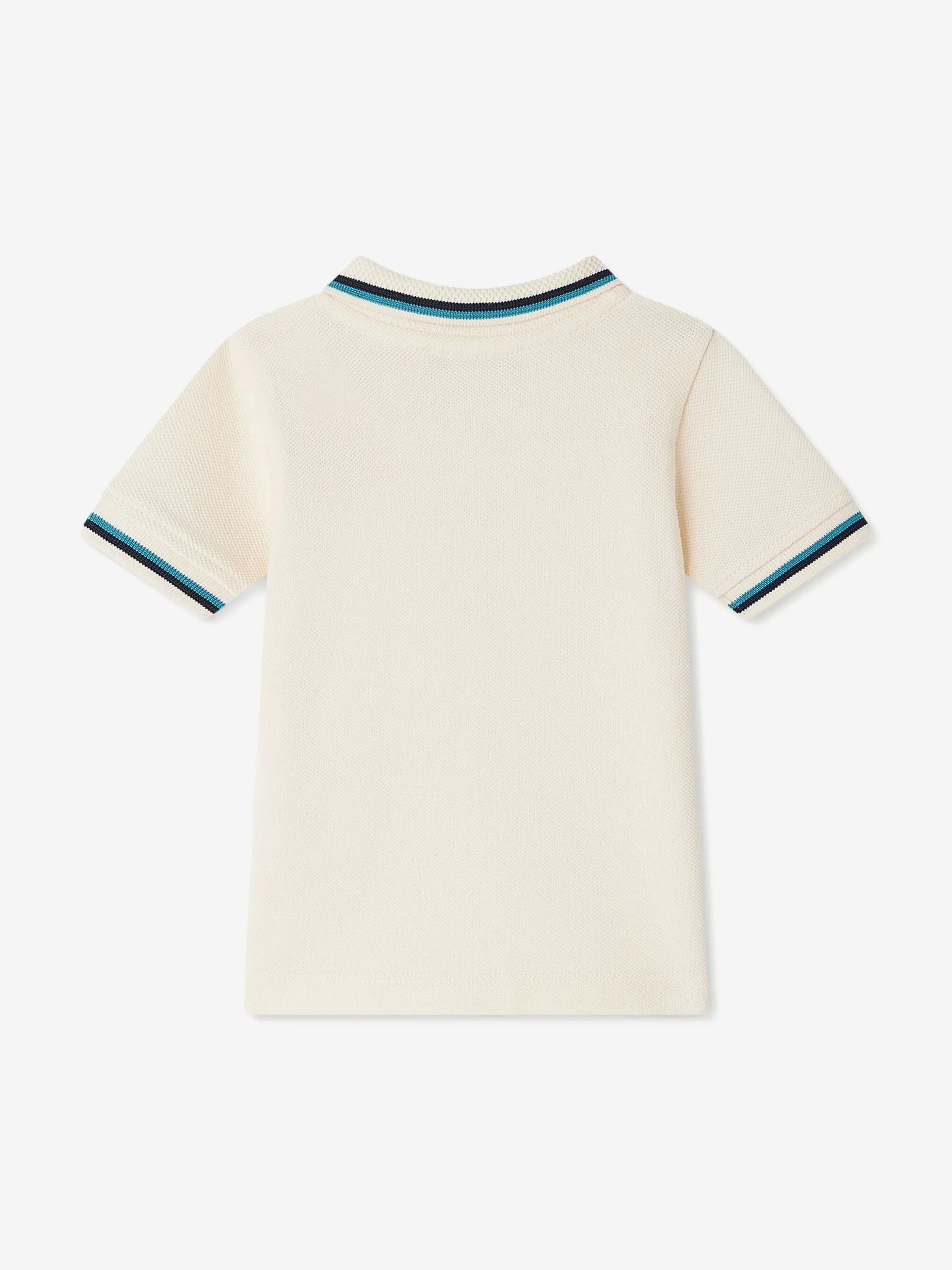 Baby Boys Finn Polo-Shirt in Elfenbein