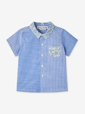 Baby Boys Fredy Hemd in Blau