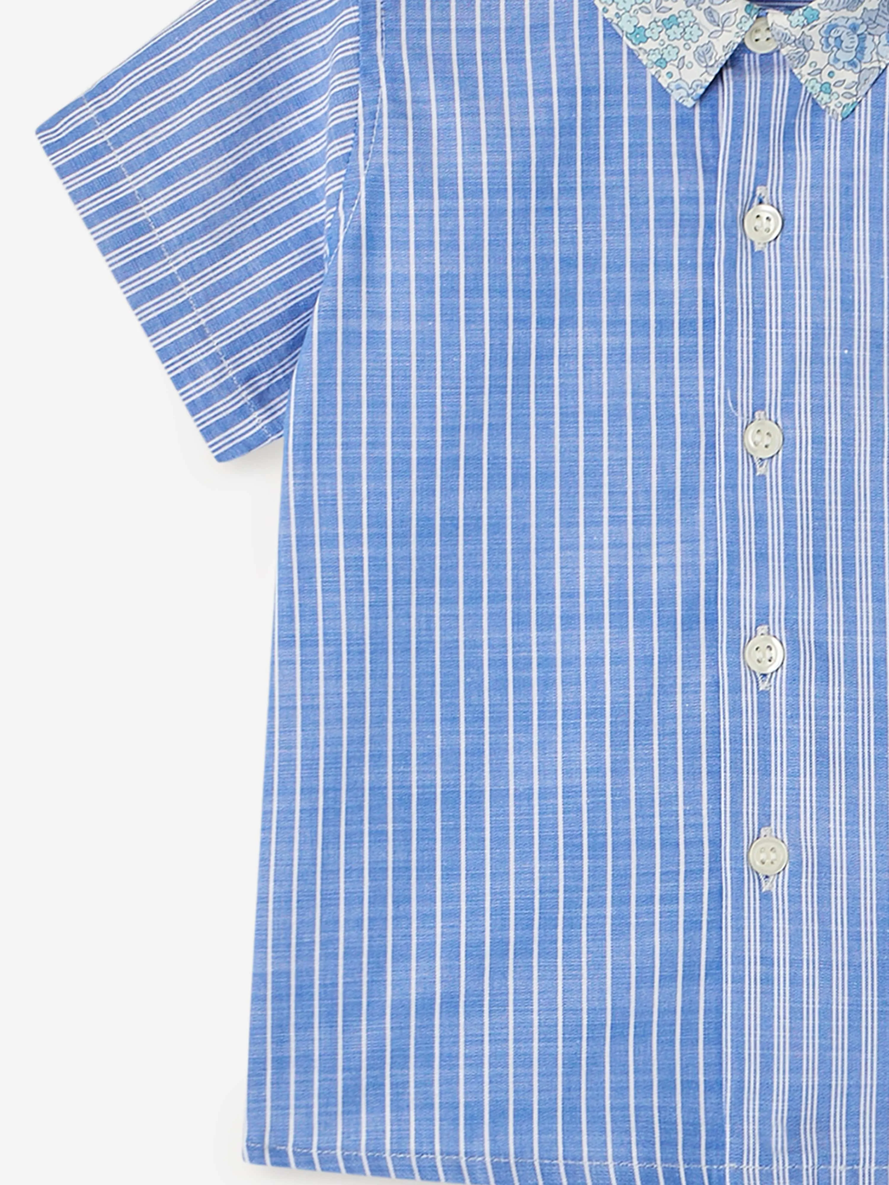 Baby Boys Fredy Hemd in Blau