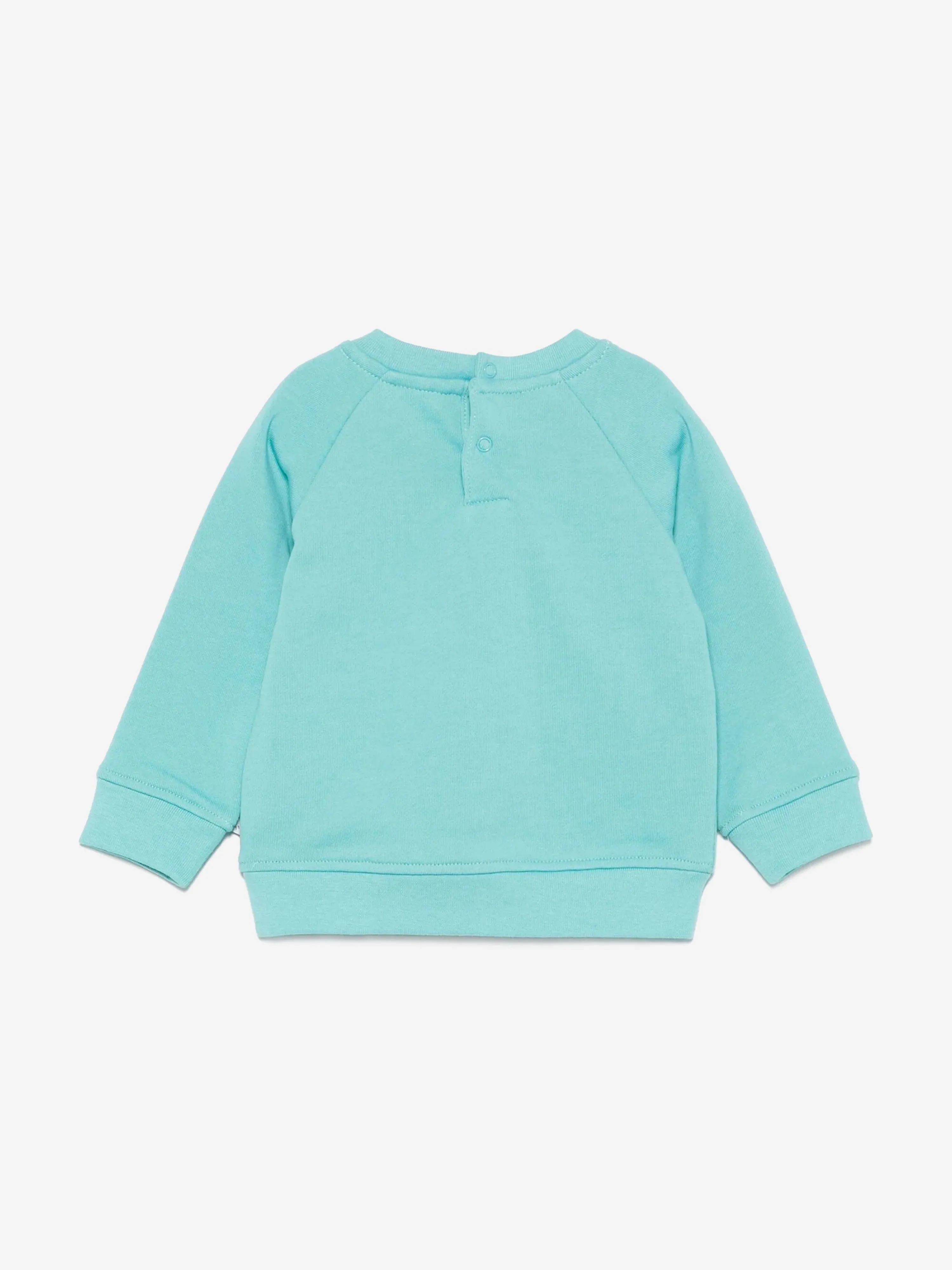Baby Boys Frosch-Logo Sweatshirt in Blau