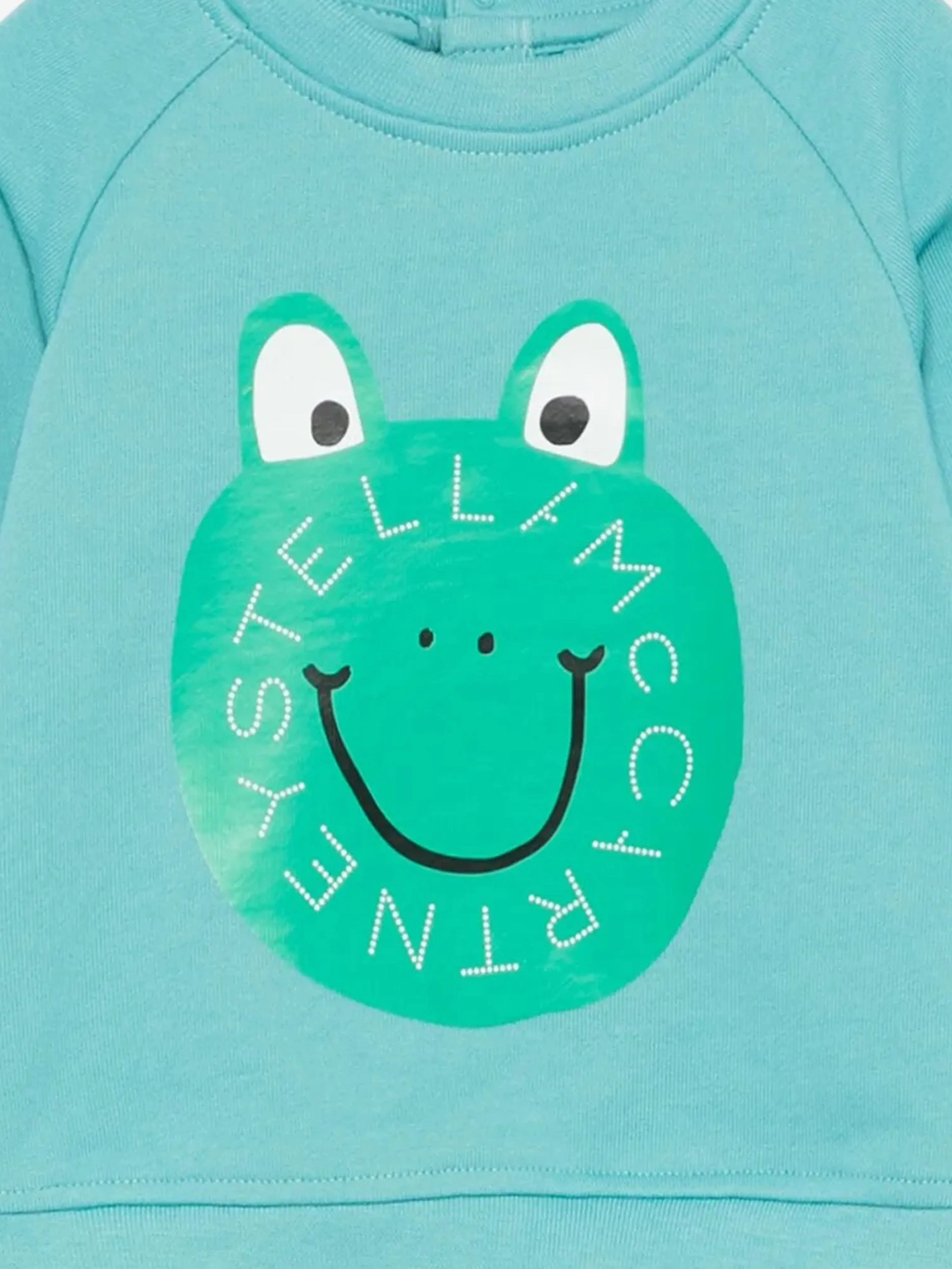 Baby Boys Frosch-Logo Sweatshirt in Blau