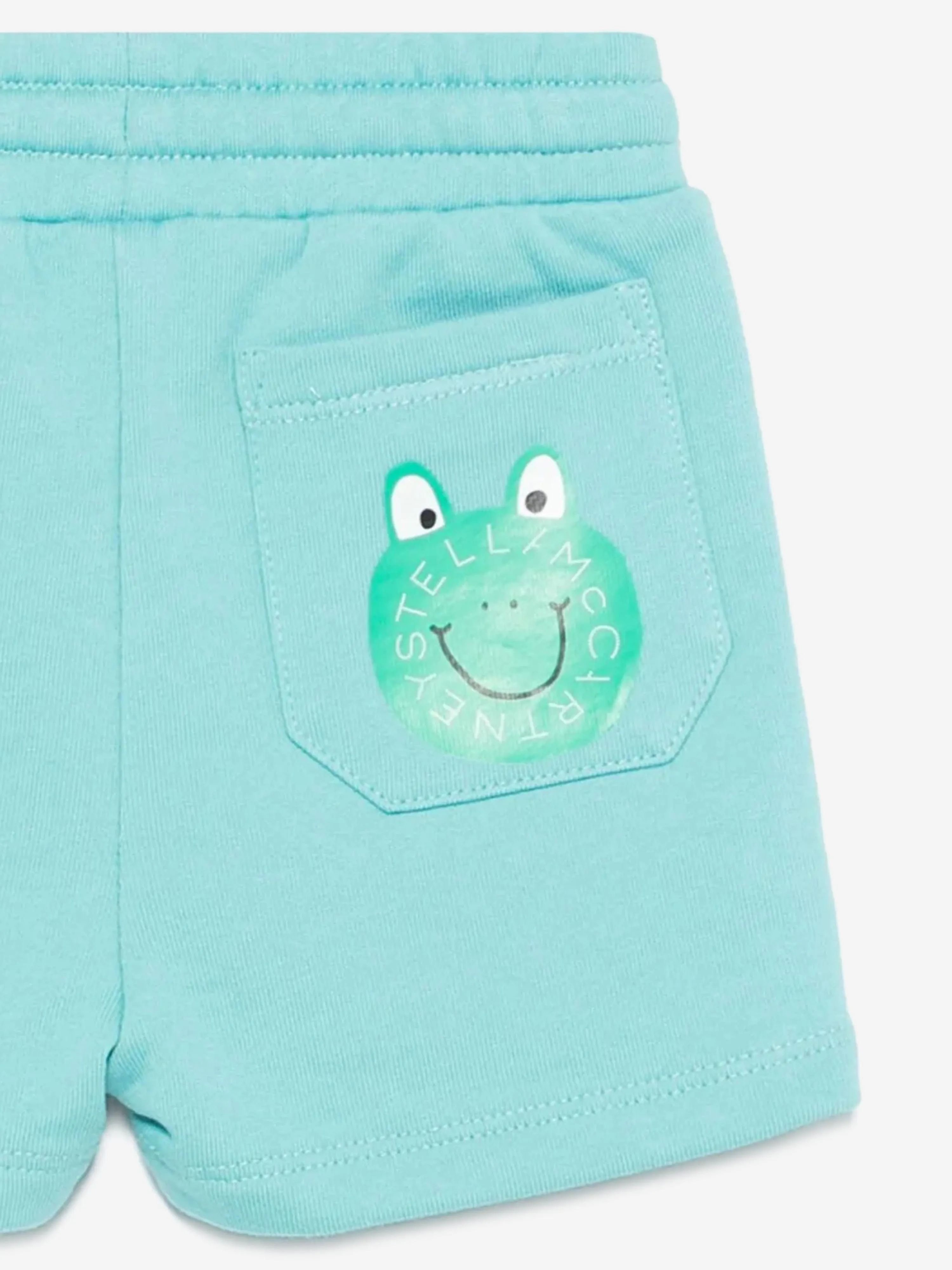 Baby Boys Jersey Shorts in Blau