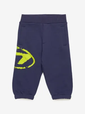 Baby Boys Logo Joggerhosen in Navy