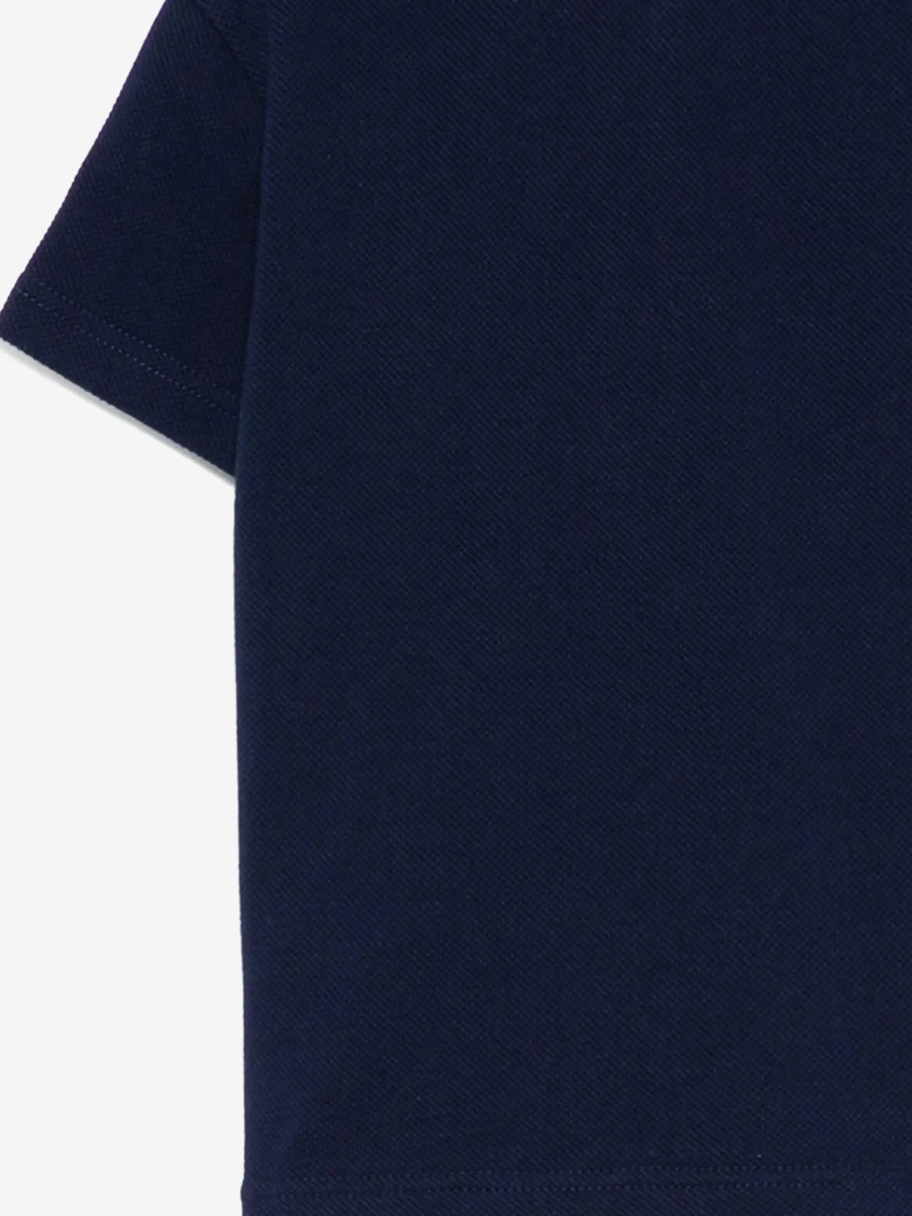 Logo Polohemd für Jungen in Marineblau