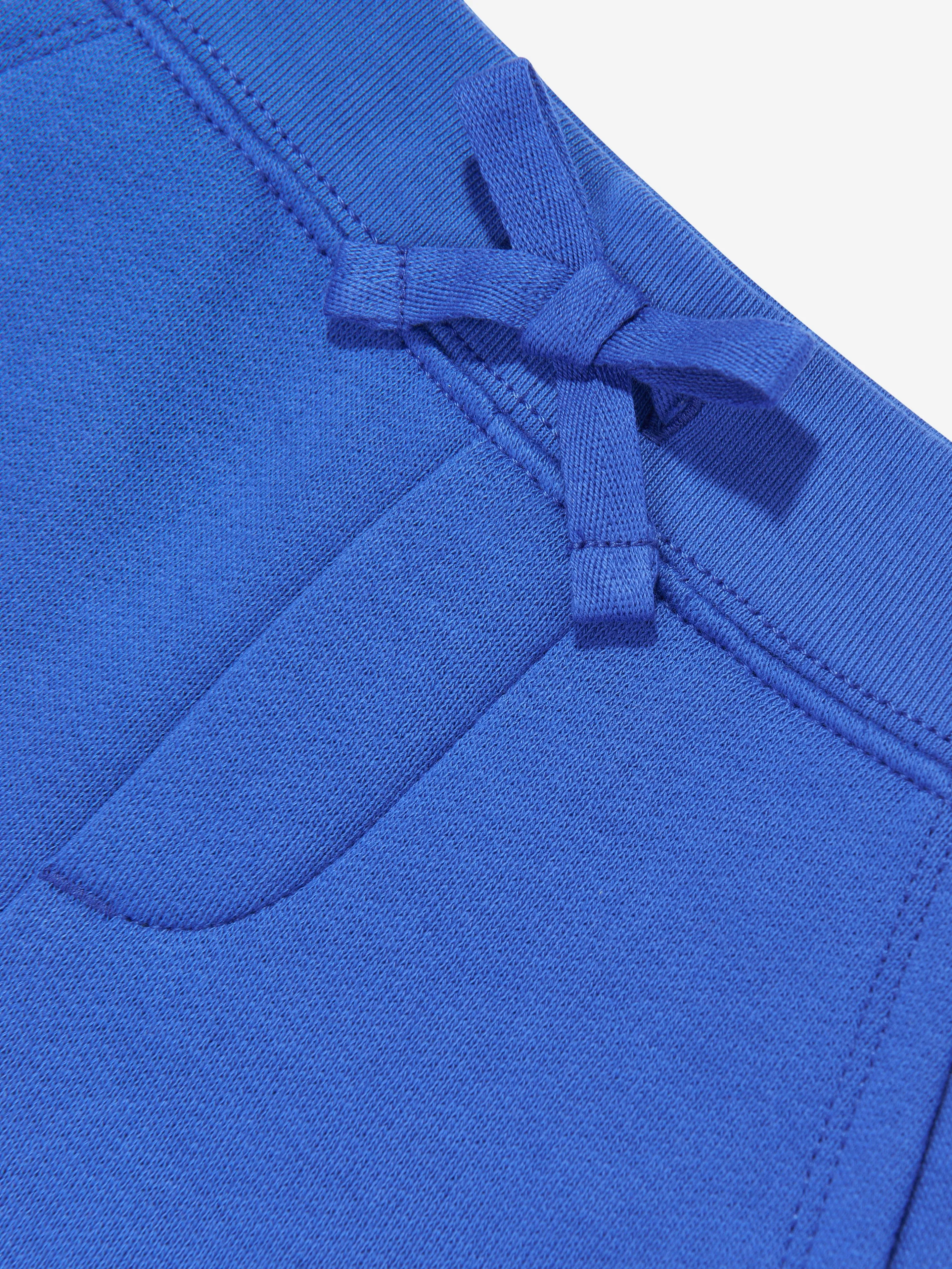 Buben Logo Shorts in Blau