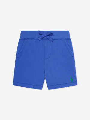 Buben Logo Shorts in Blau