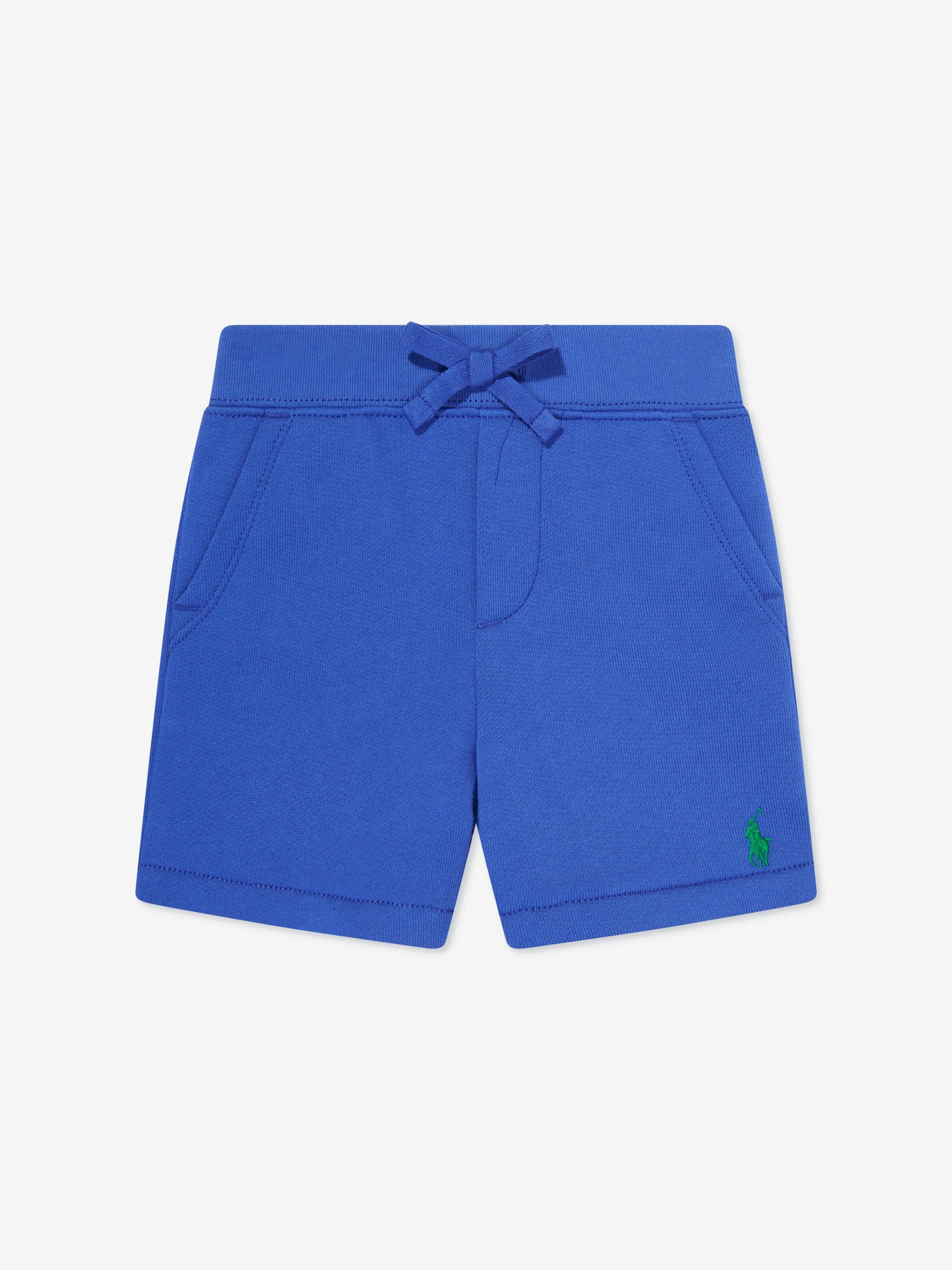 Buben Logo Shorts in Blau
