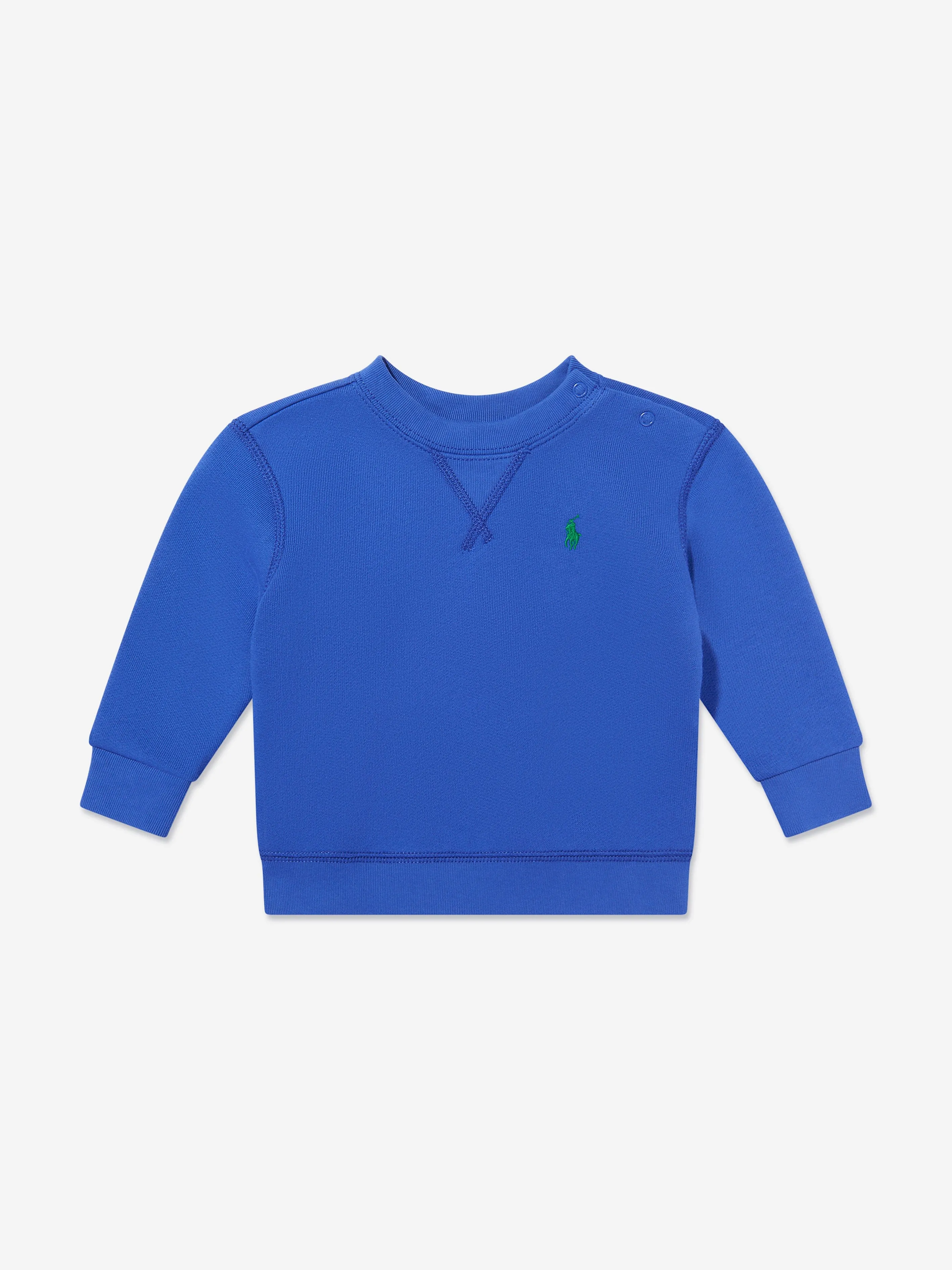 Baby Boys Logo Sweatshirt in Blau
