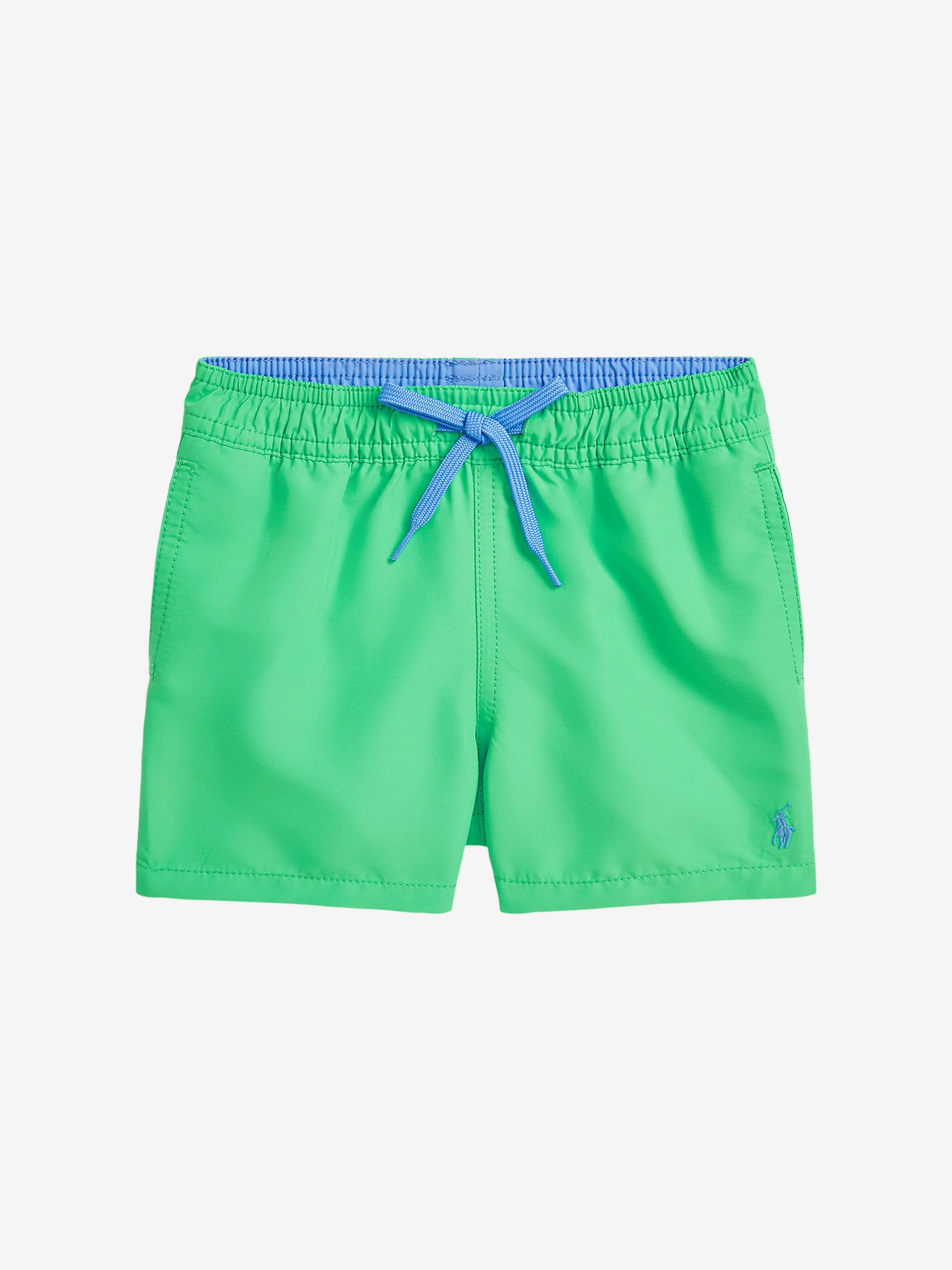 Baby Boys Logo Badeshorts in Grün
