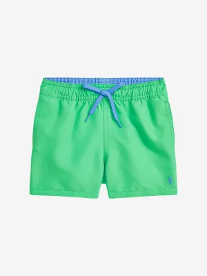 Baby Boys Logo Badeshorts in Grün