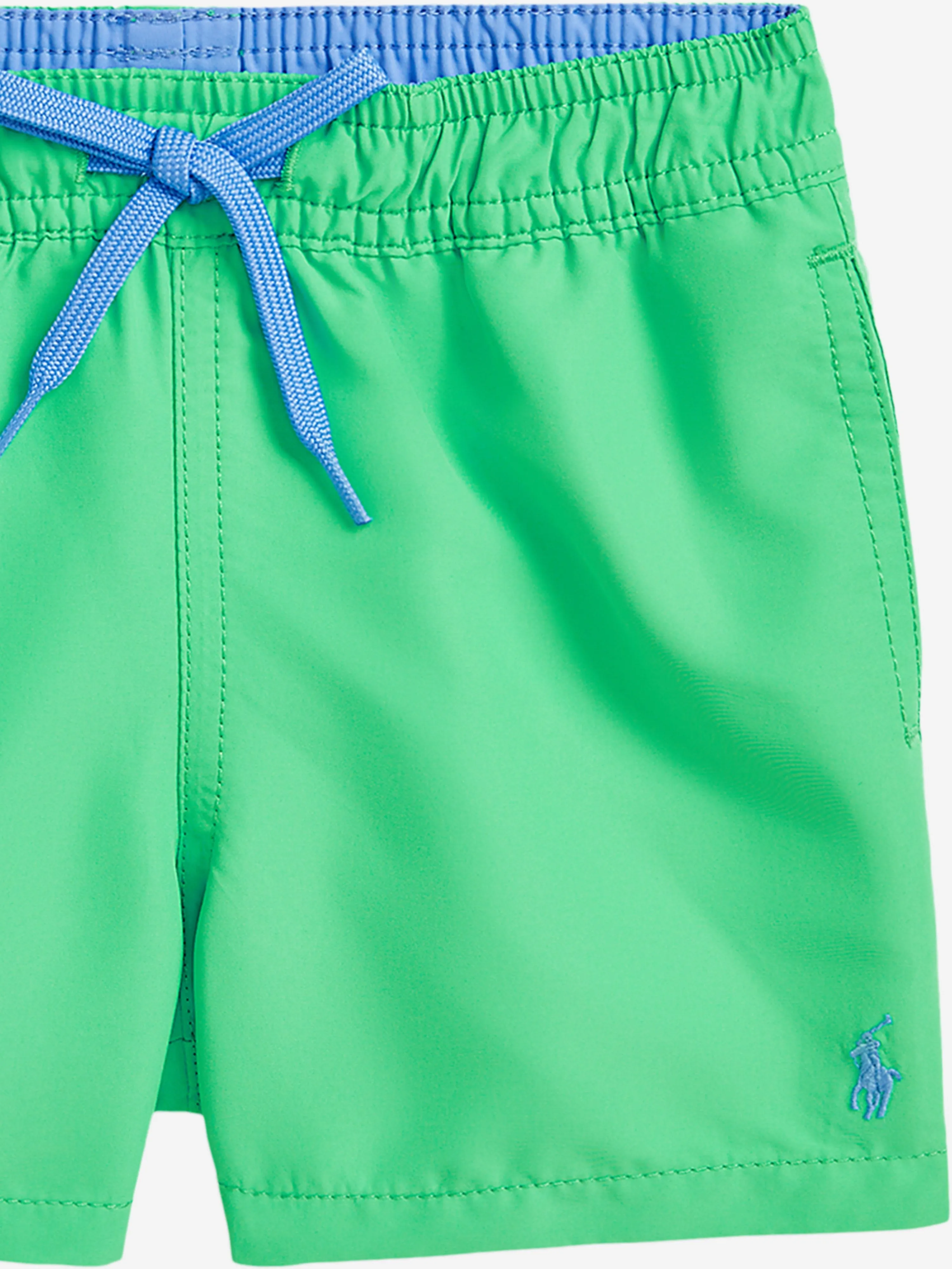 Baby Boys Logo Badeshorts in Grün