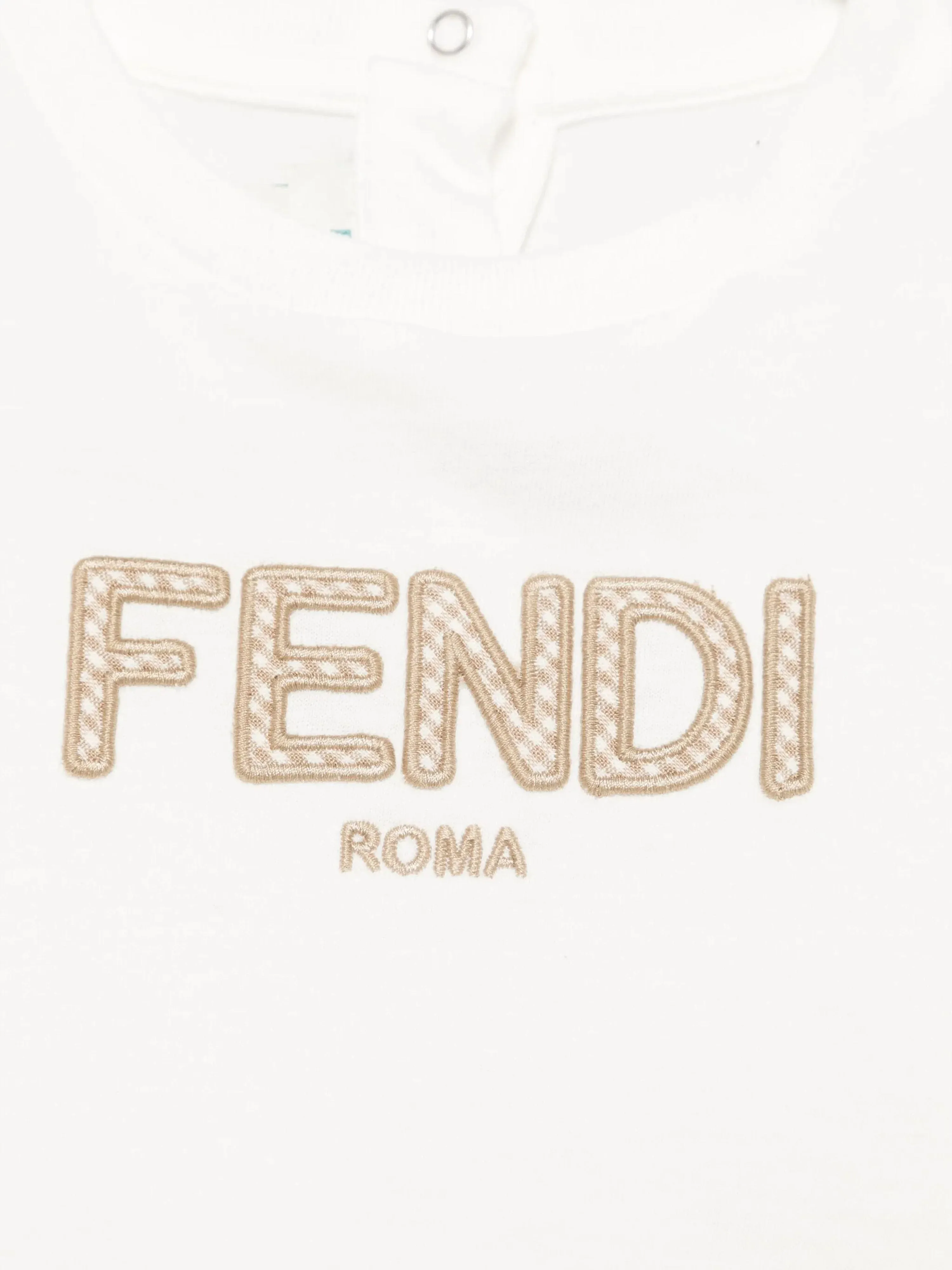 Logo T-Shirt für Babyjungen in Weiß