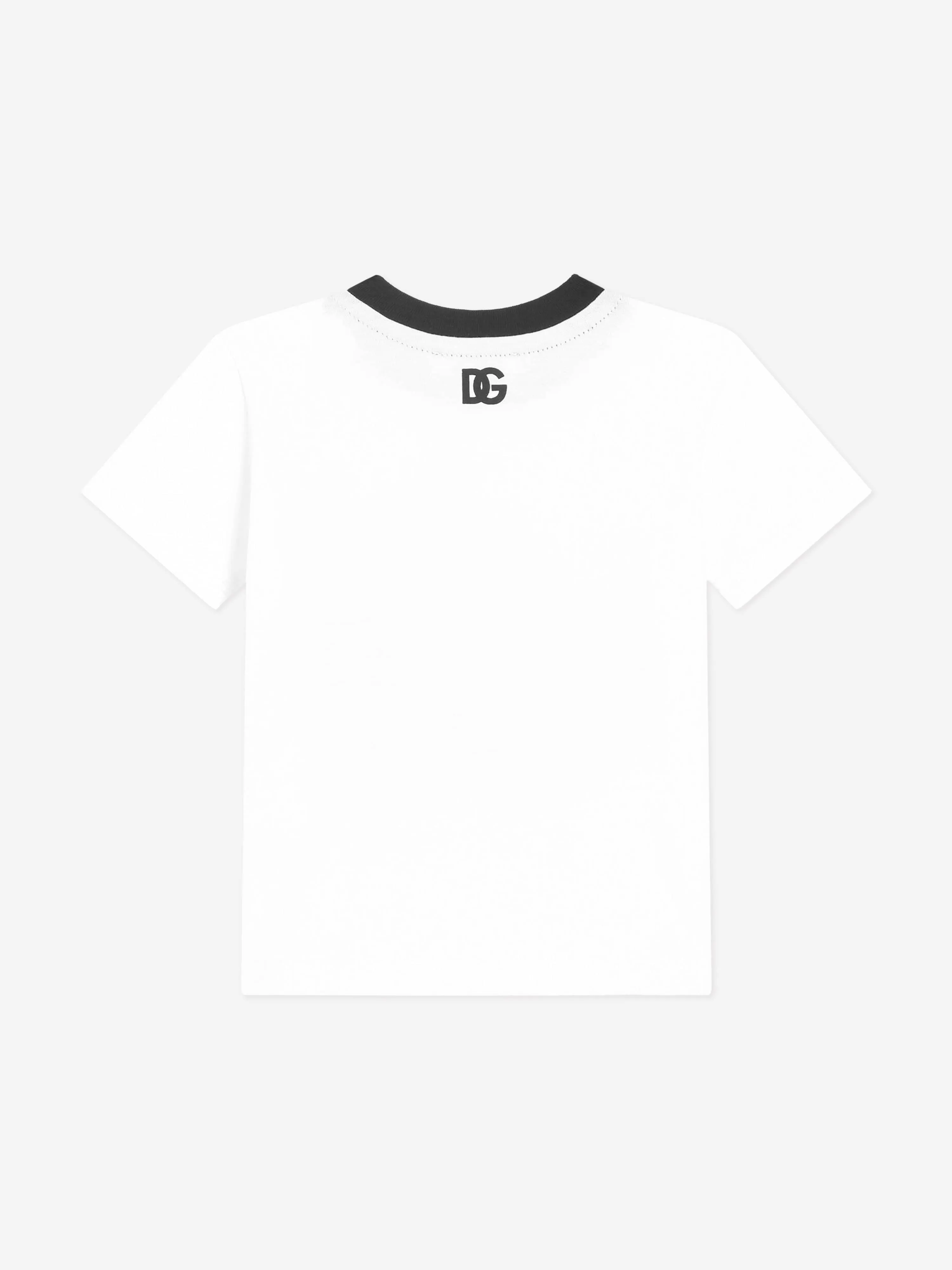 Logo T-Shirt für Babyjungen in Weiß