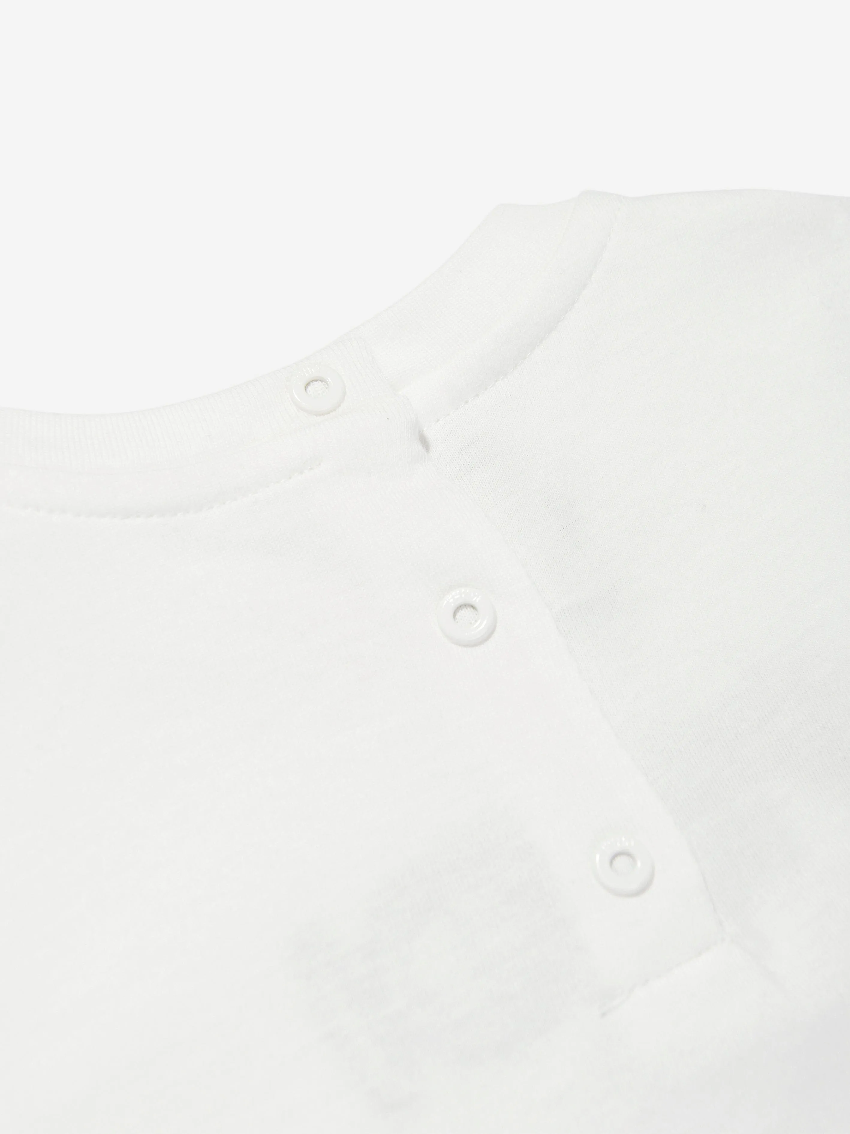 Logo T-Shirt für Babyjungen in Weiß