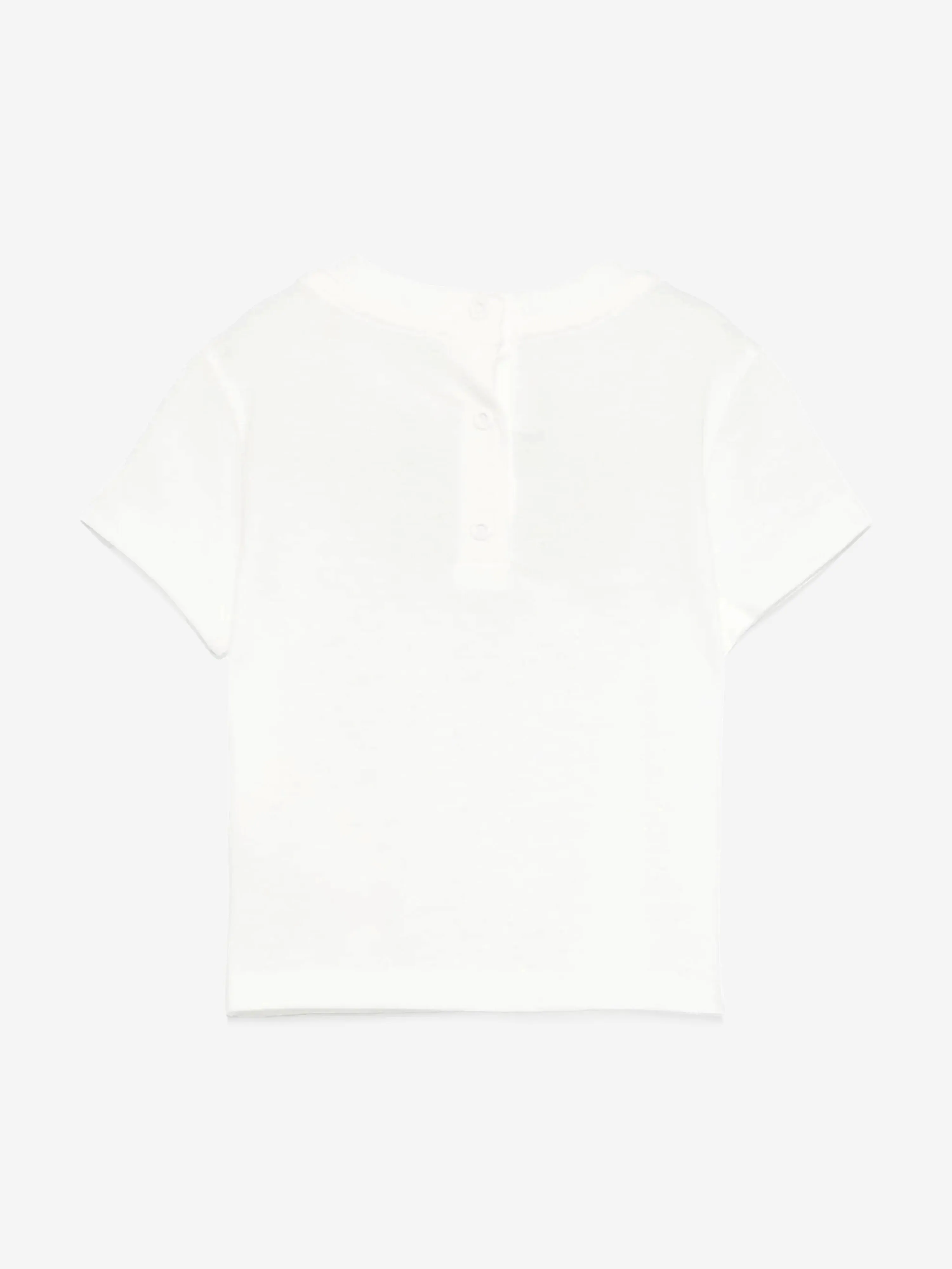 Logo T-Shirt für Babyjungen in Weiß