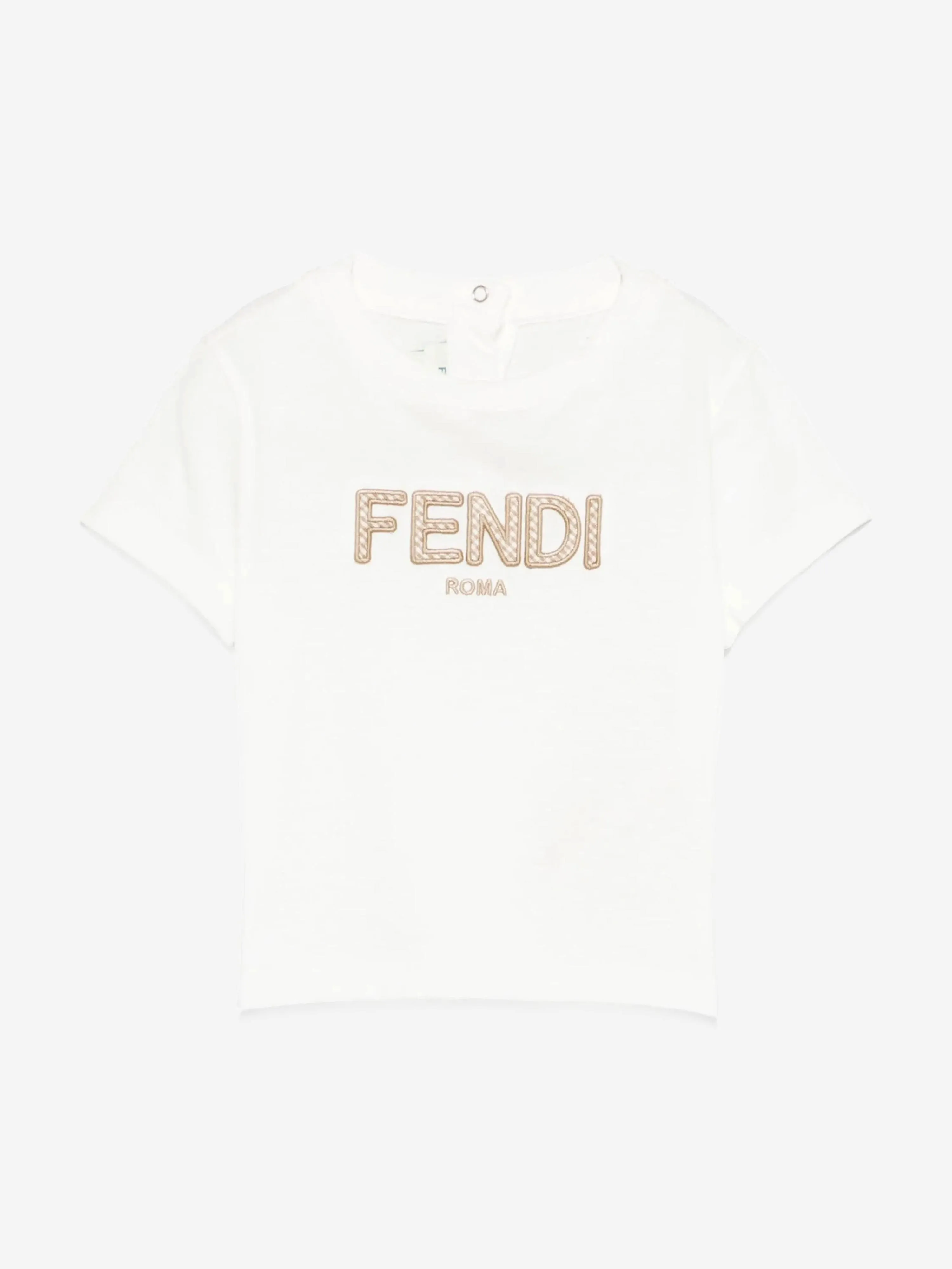 Logo T-Shirt für Babyjungen in Weiß