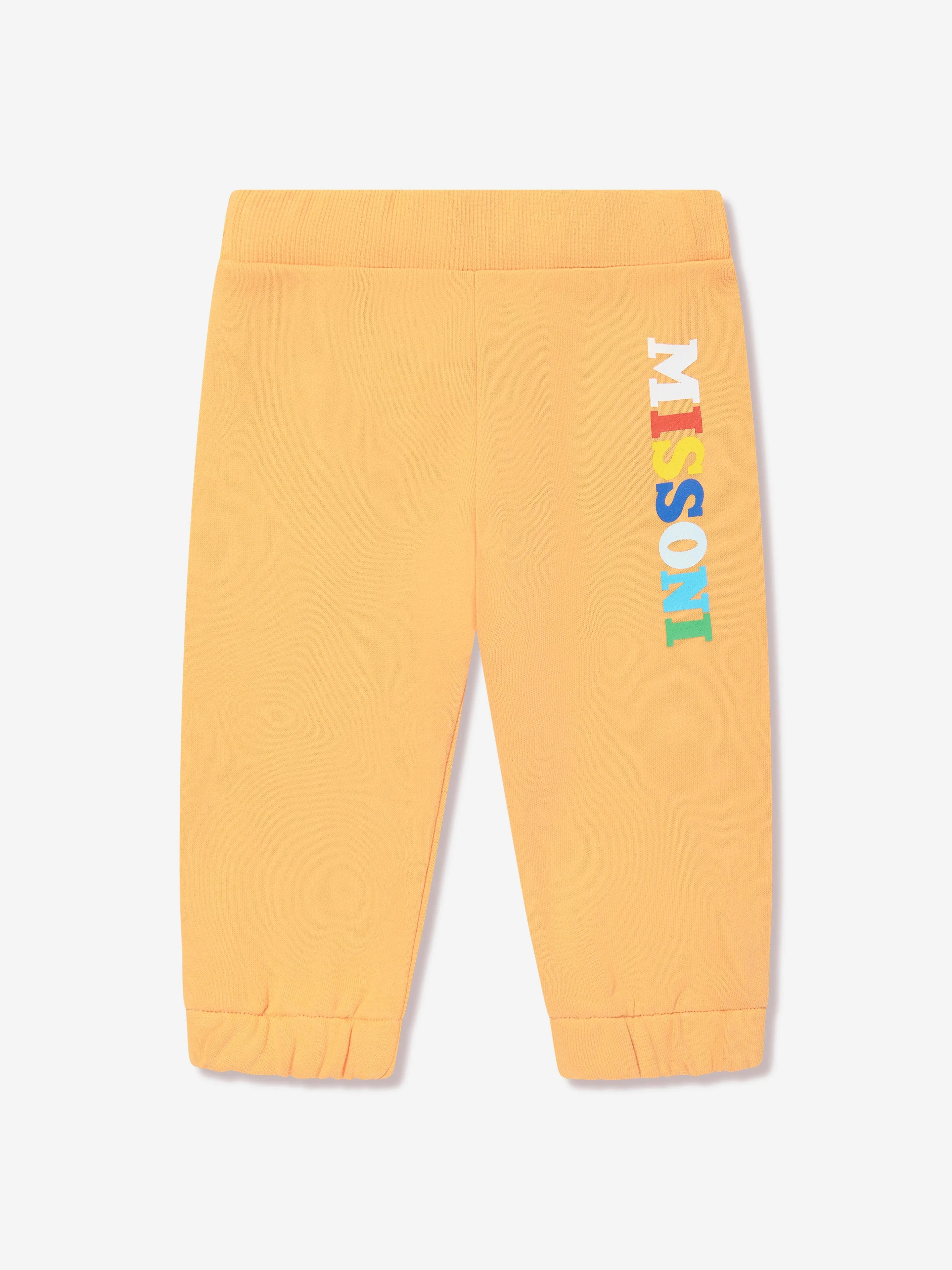 Baby Boys Logo Jogginganzug in Orange