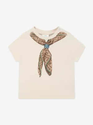 Baby Boys Schalldruck T-Shirt in Beige