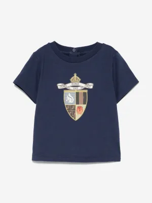 Baby Boys Schutz T-Shirt in Marineblau
