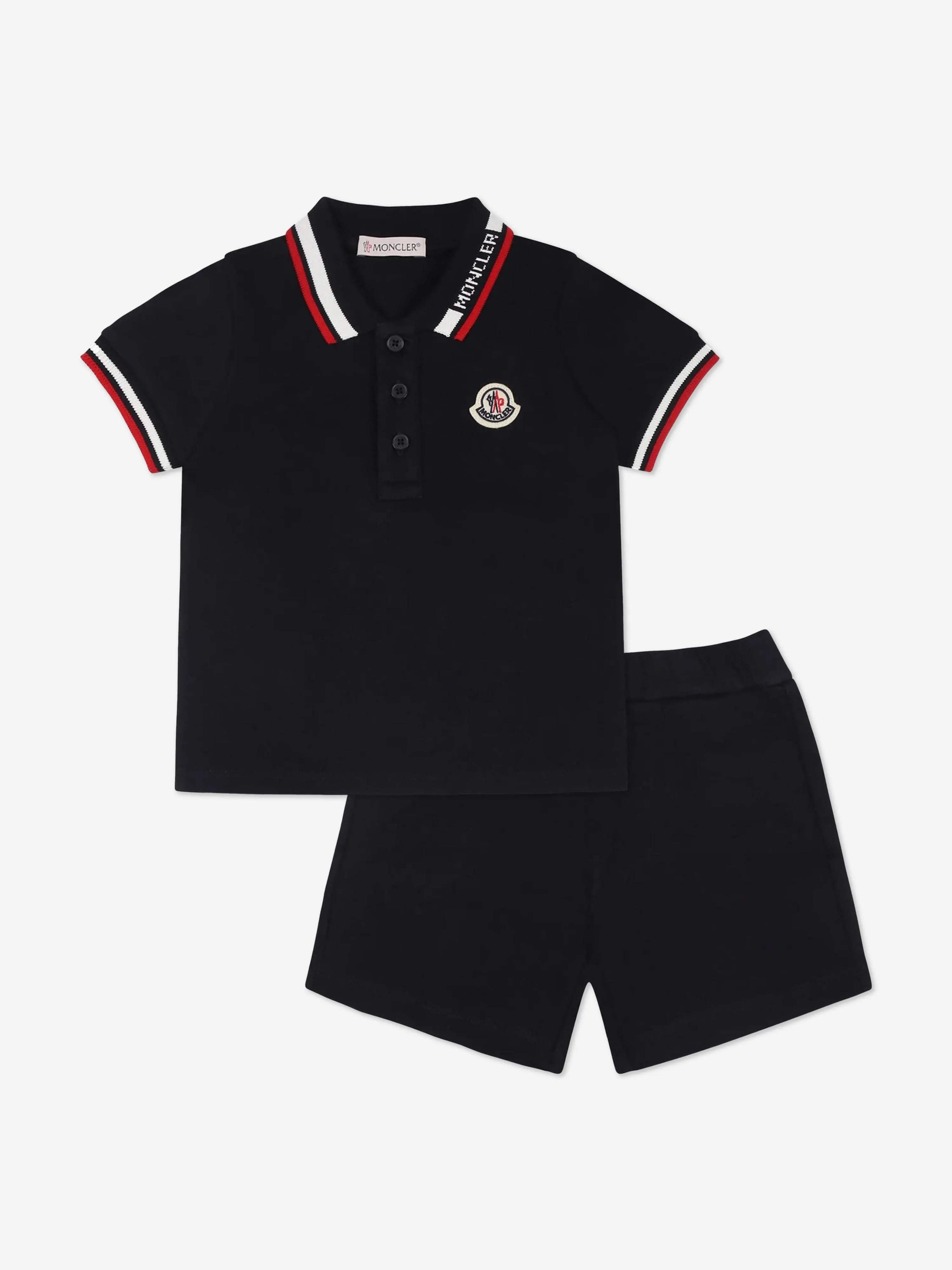 Baby Boys Kurzarm-Set in Marineblau