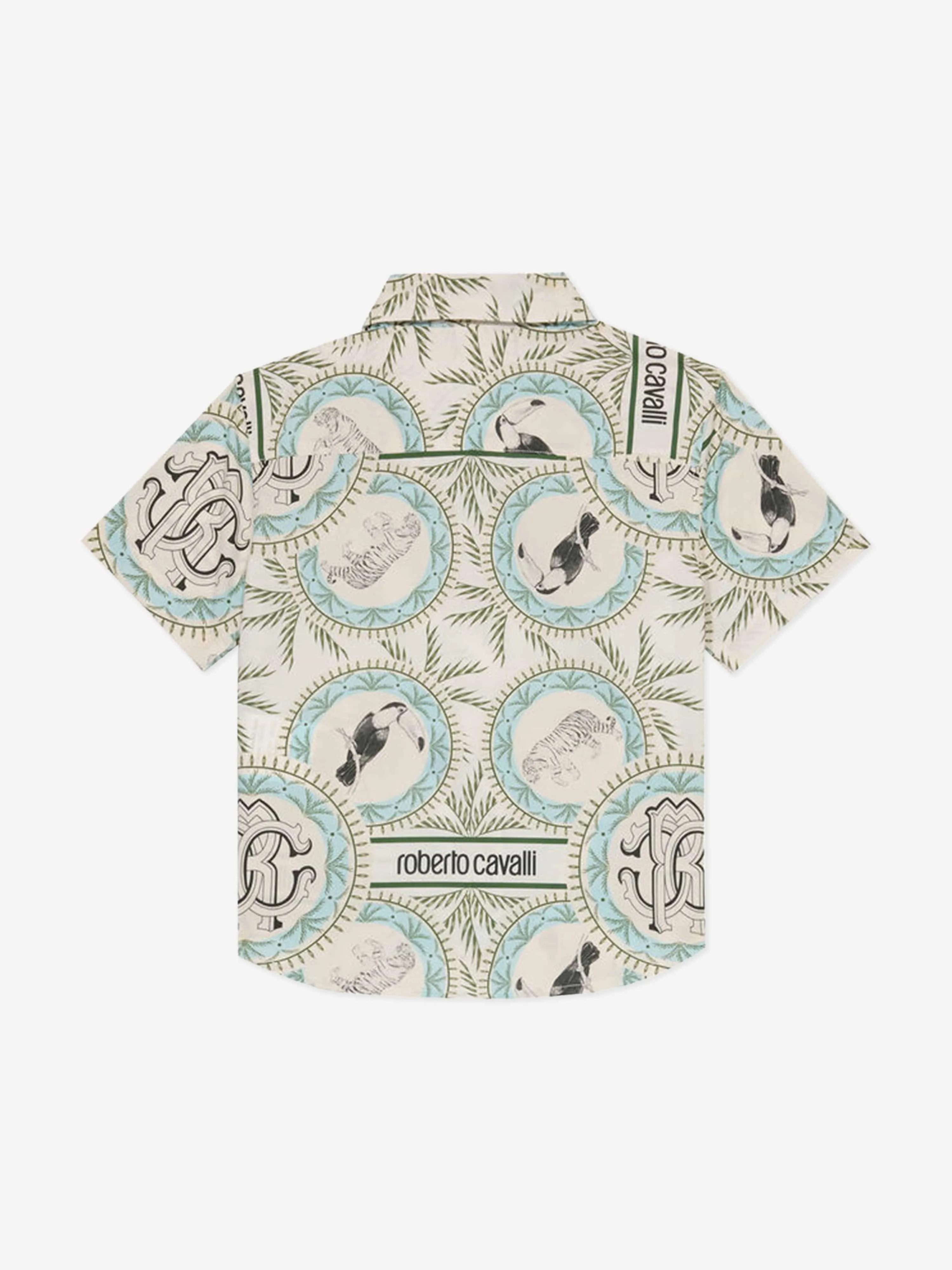 Mehrfarbiges Baby-Jungen-Stempel-Logo-Shirt