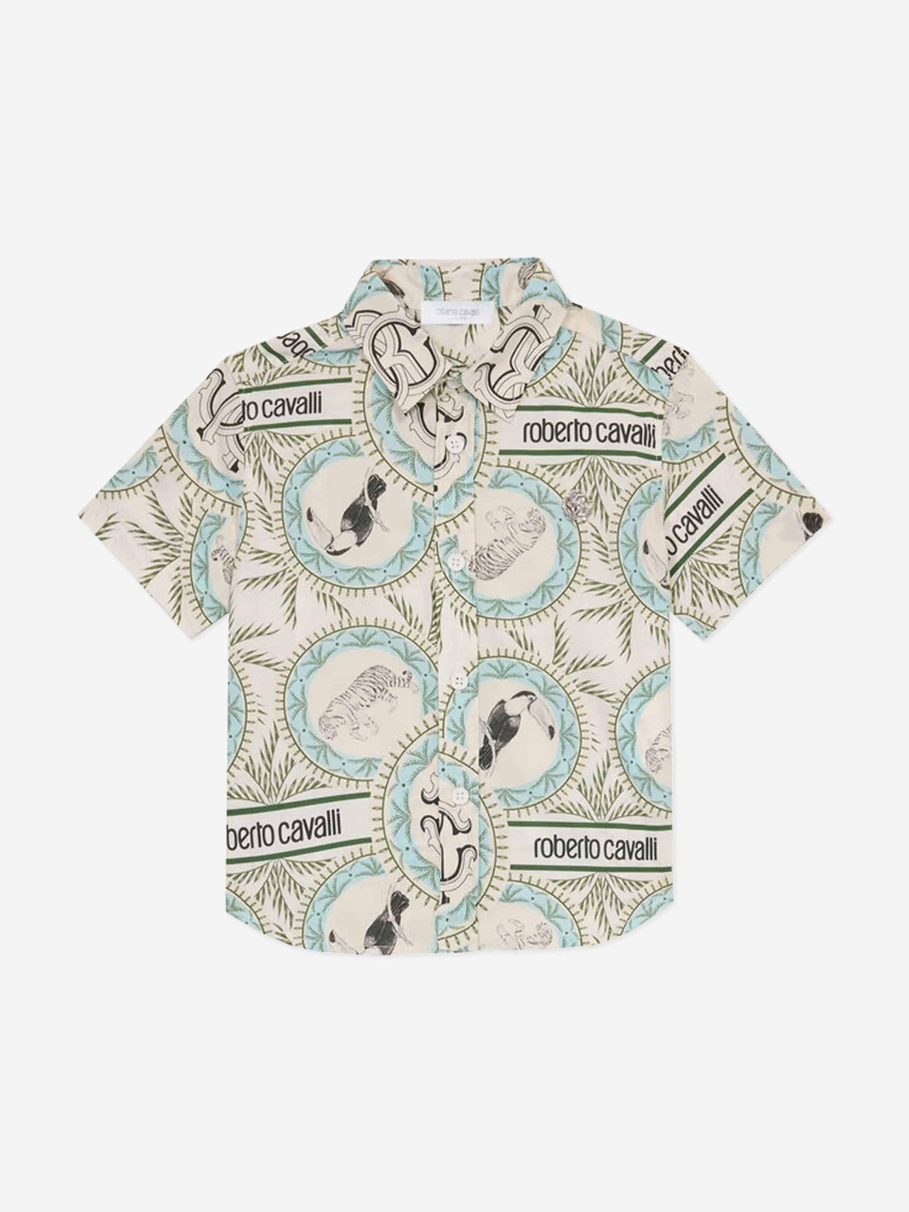 Mehrfarbiges Baby-Jungen-Stempel-Logo-Shirt