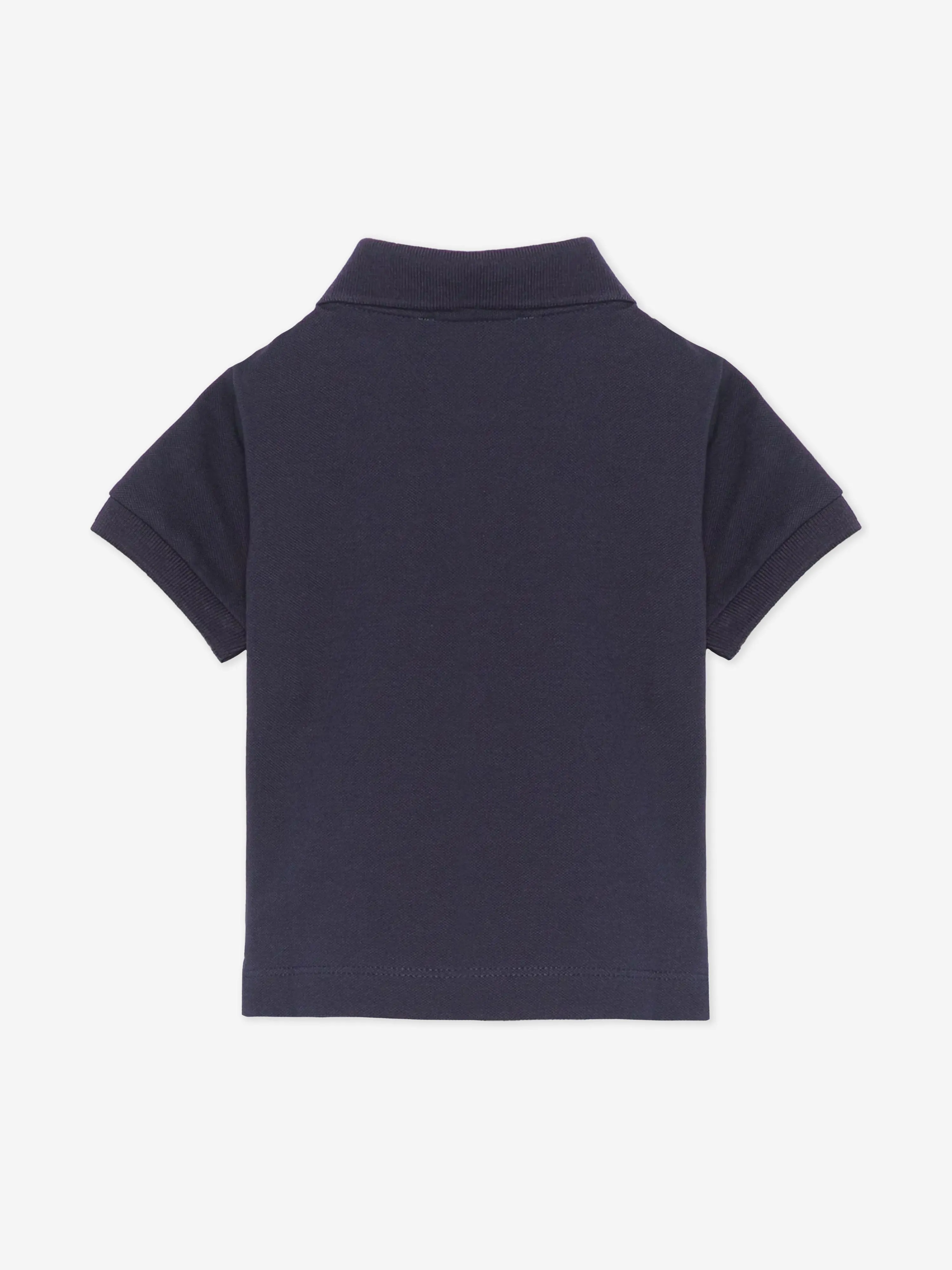 Baby Boys Teddybär Polo-Shirt in Marineblau