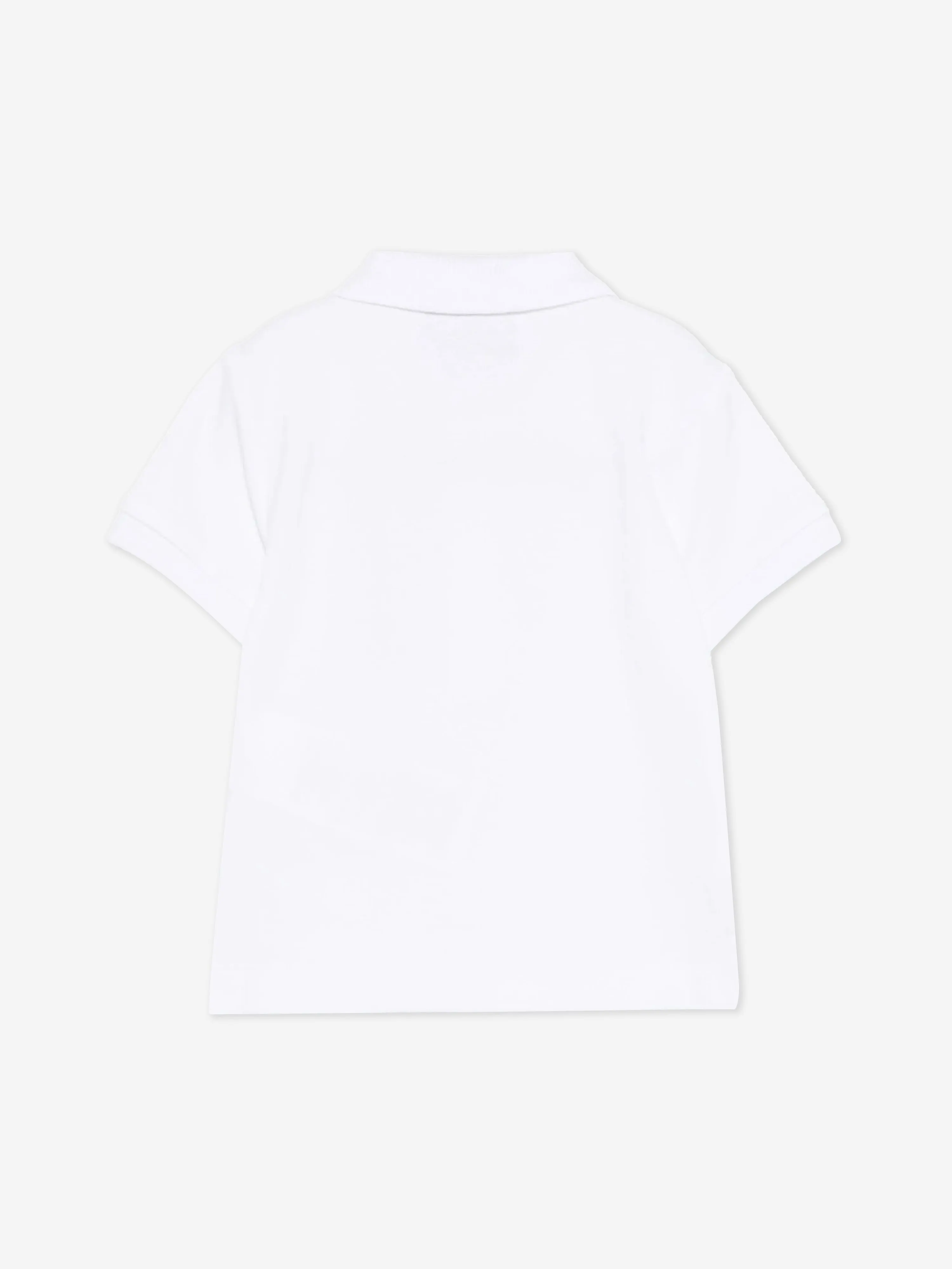 Baby Boys Teddybär Polo-Shirt in Weiß