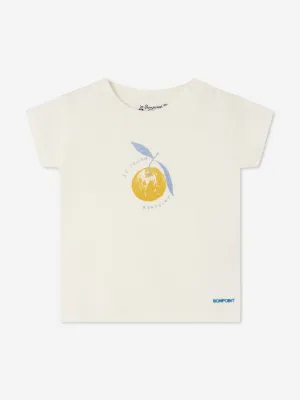 Baby Boys Tom T-Shirt in Elfenbein