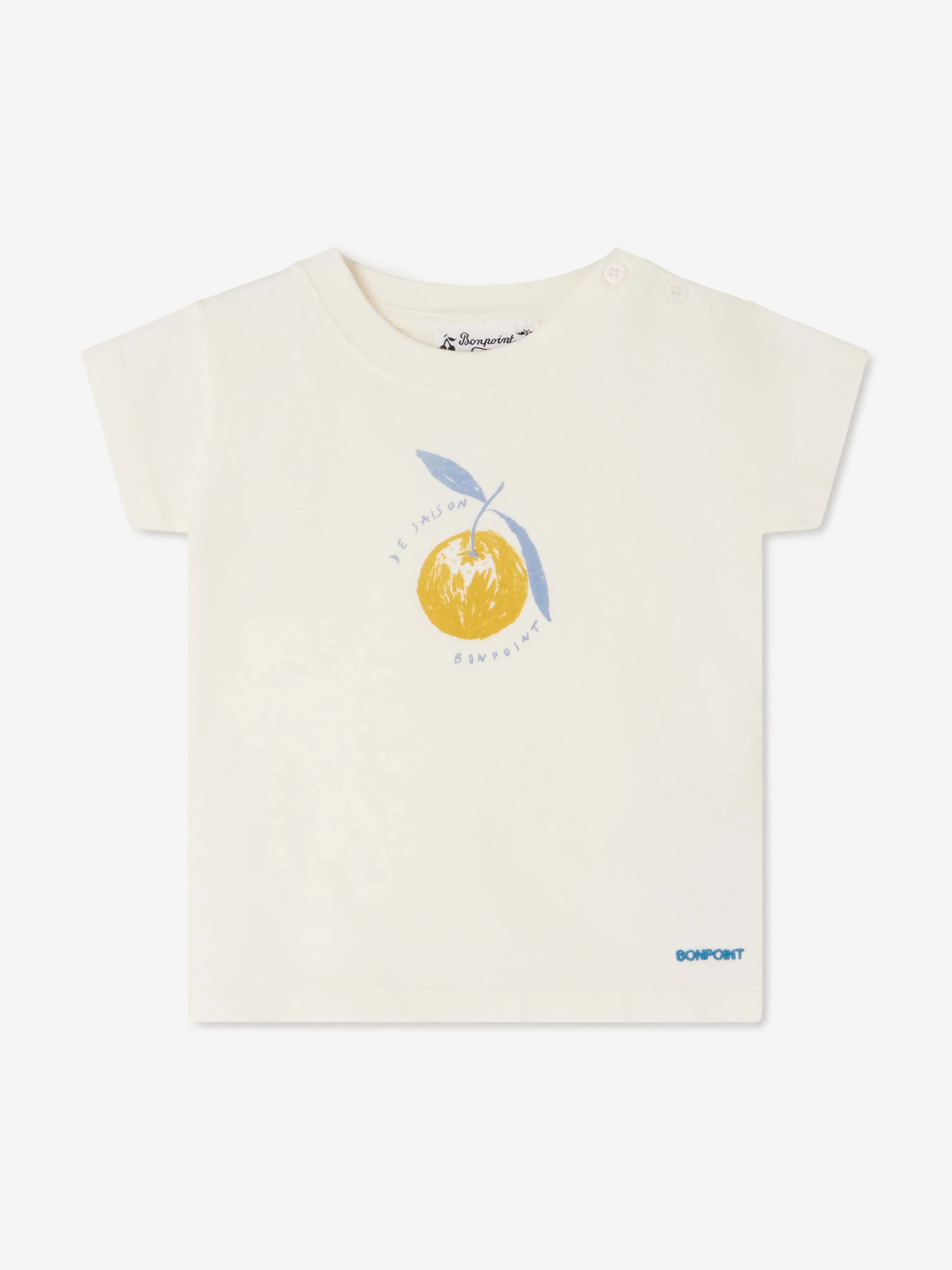Baby Boys Tom T-Shirt in Elfenbein