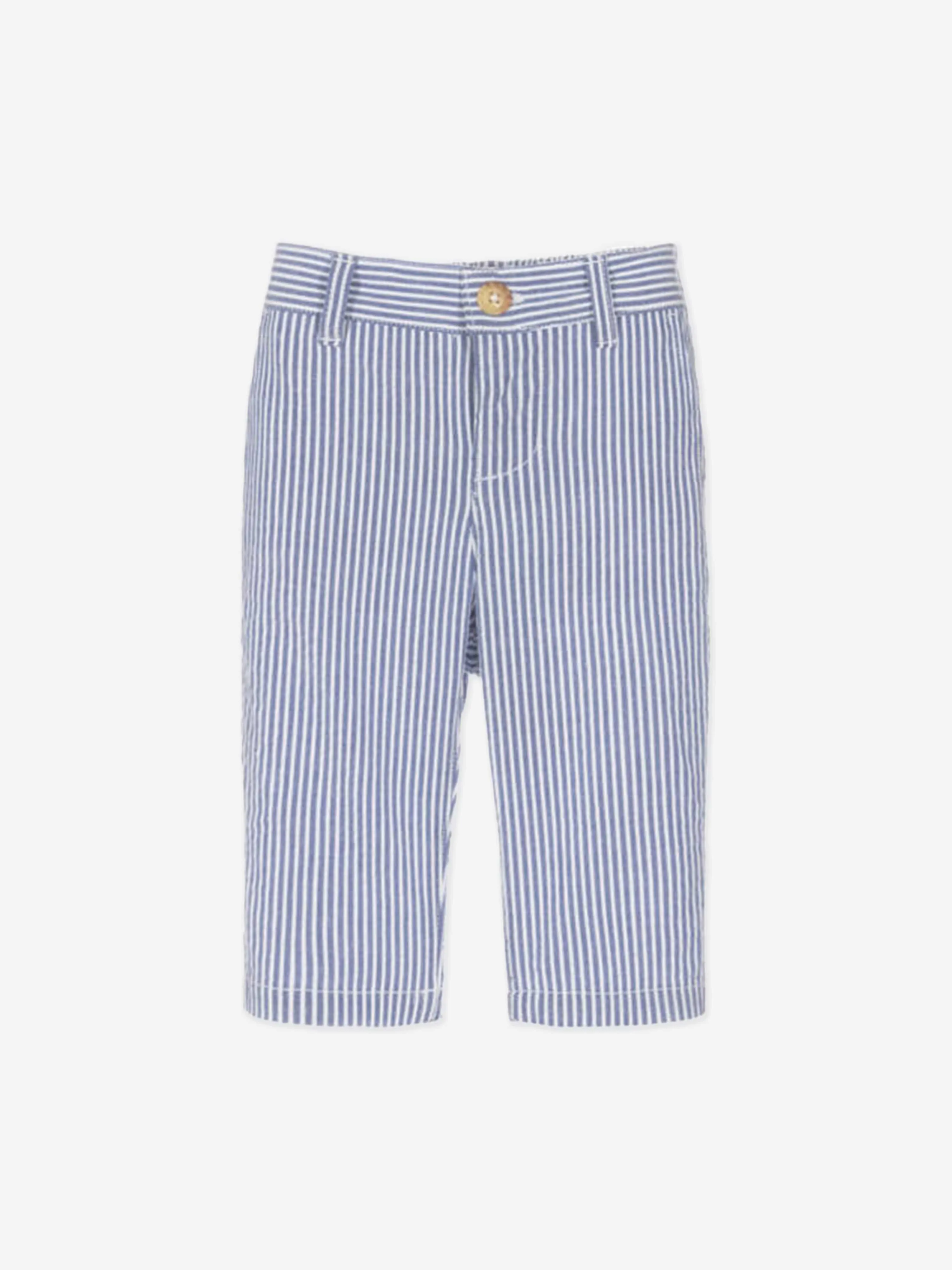 Blaues Hösenset für Babyjungen