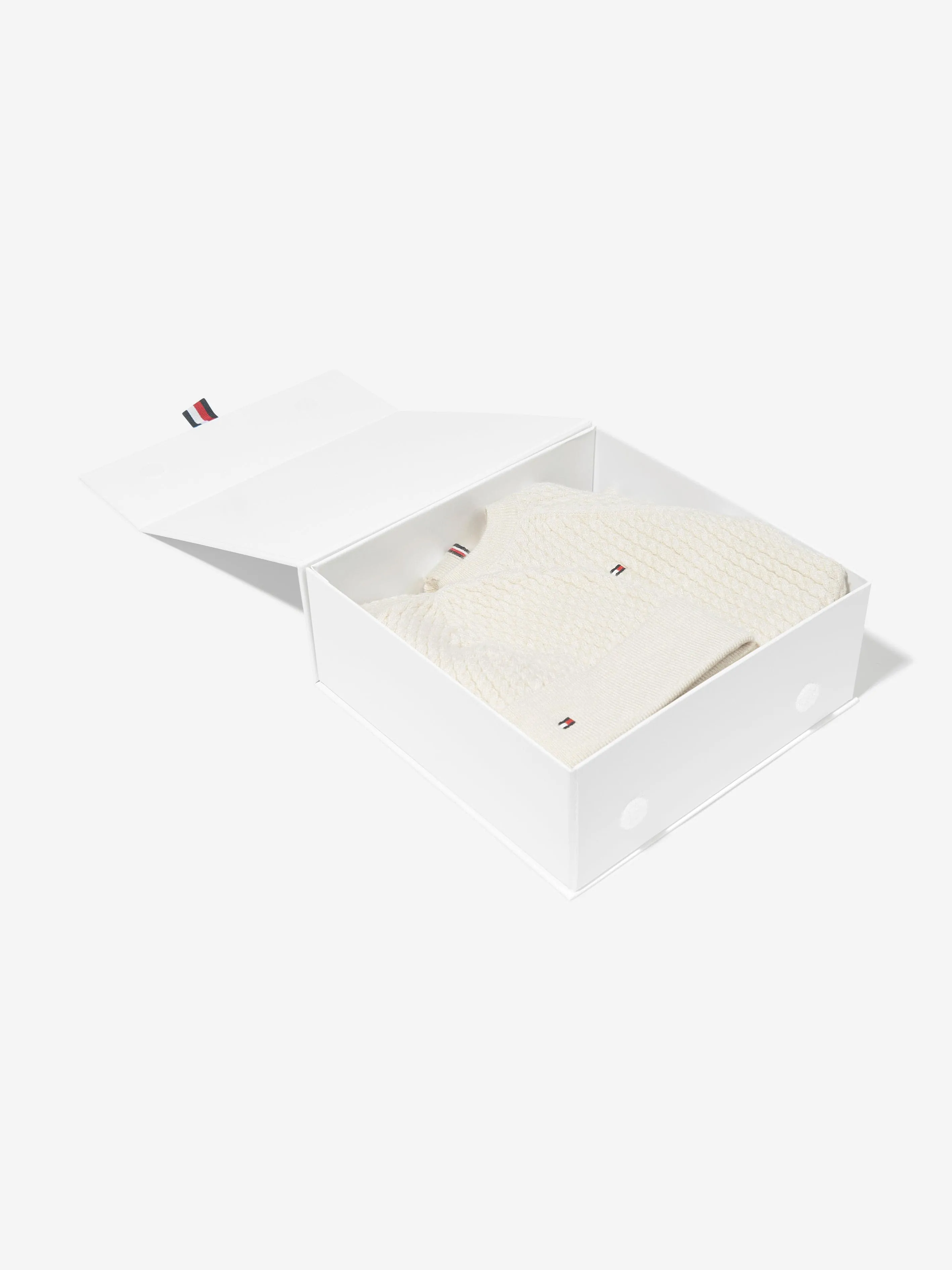 Baby-Strick-Geschenkset in Beige