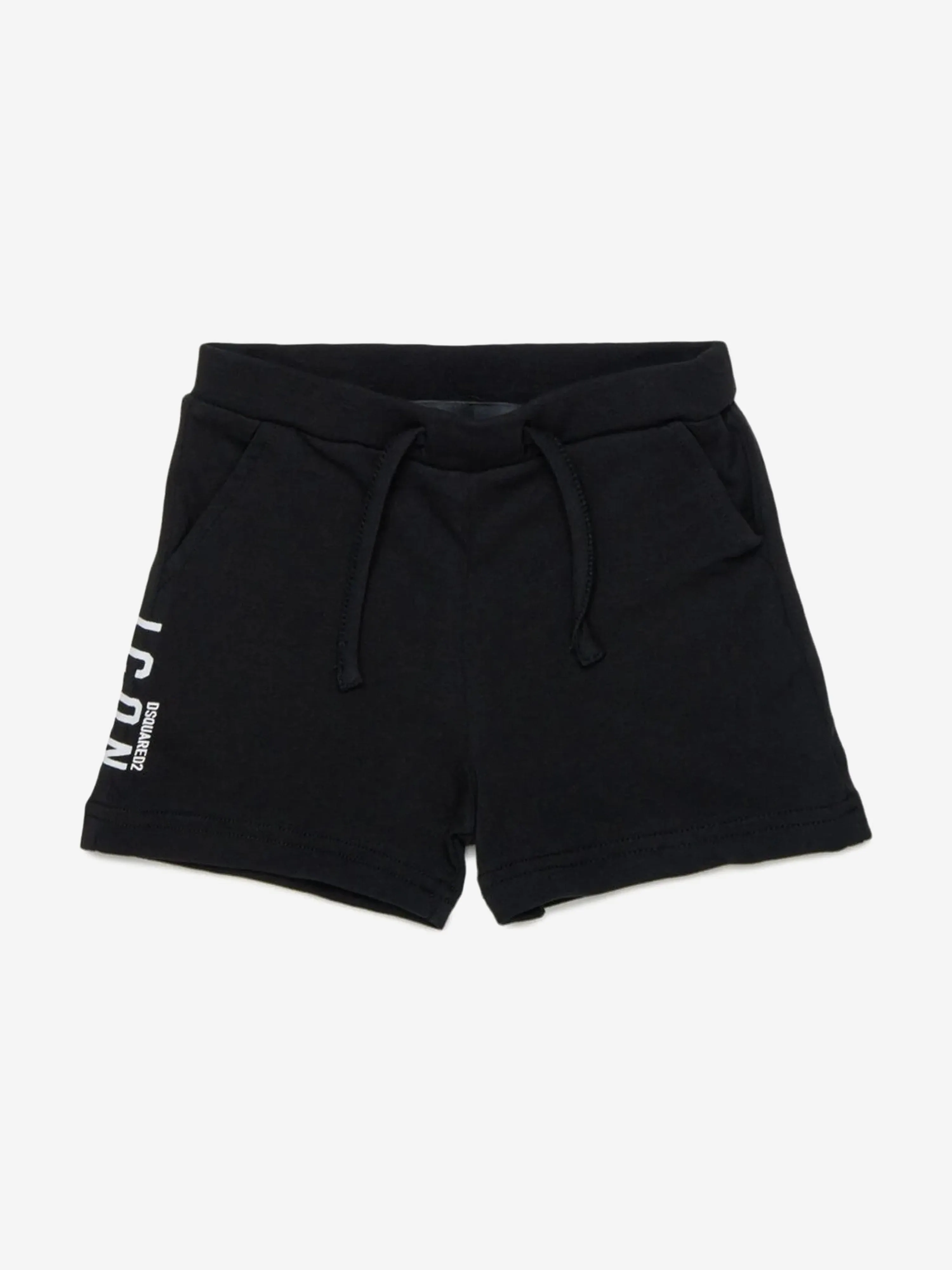 Baby Icon Kurzarm-Pyjama-Set in Schwarz