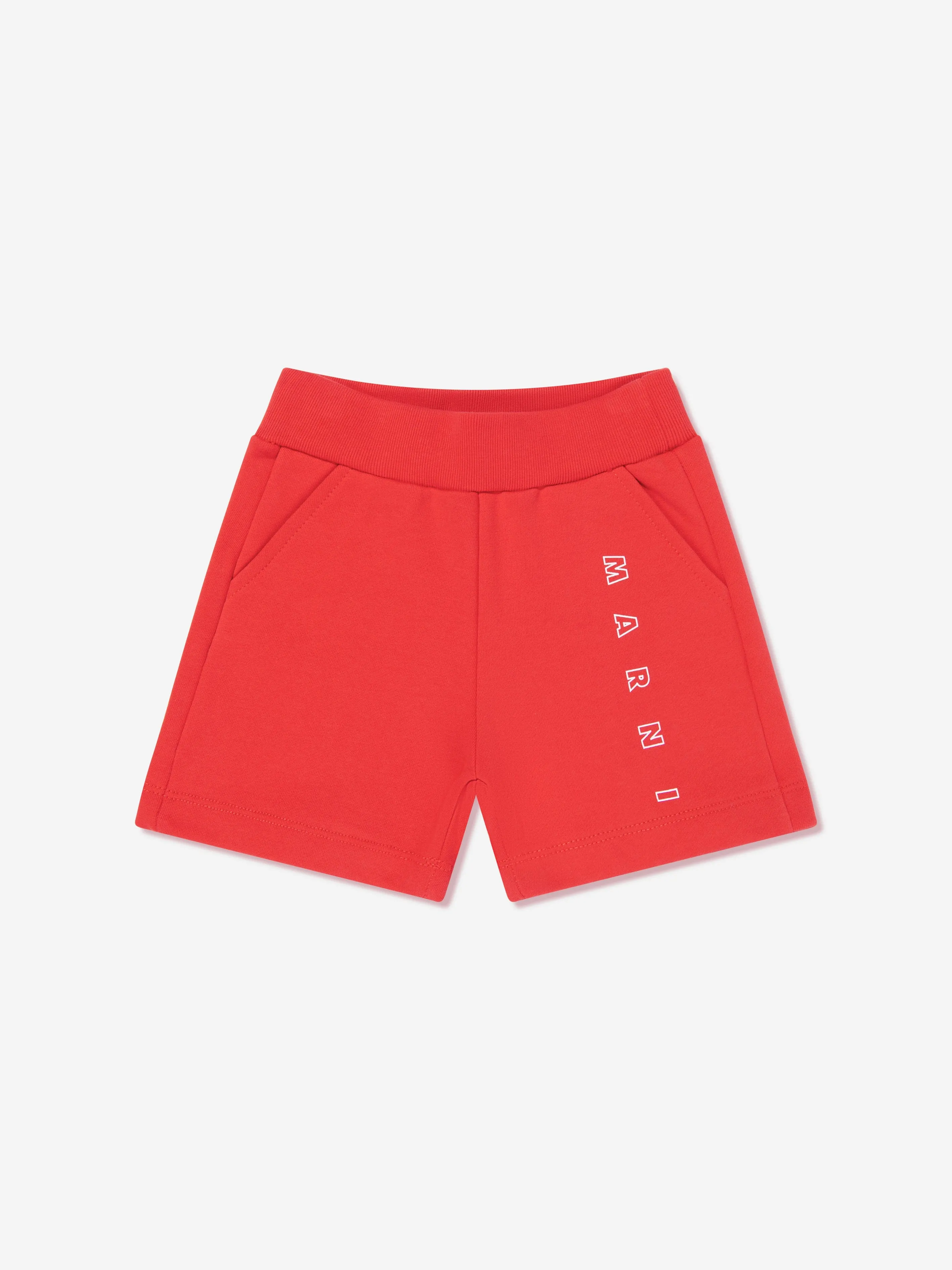 Baby Logo Shorts in Rot