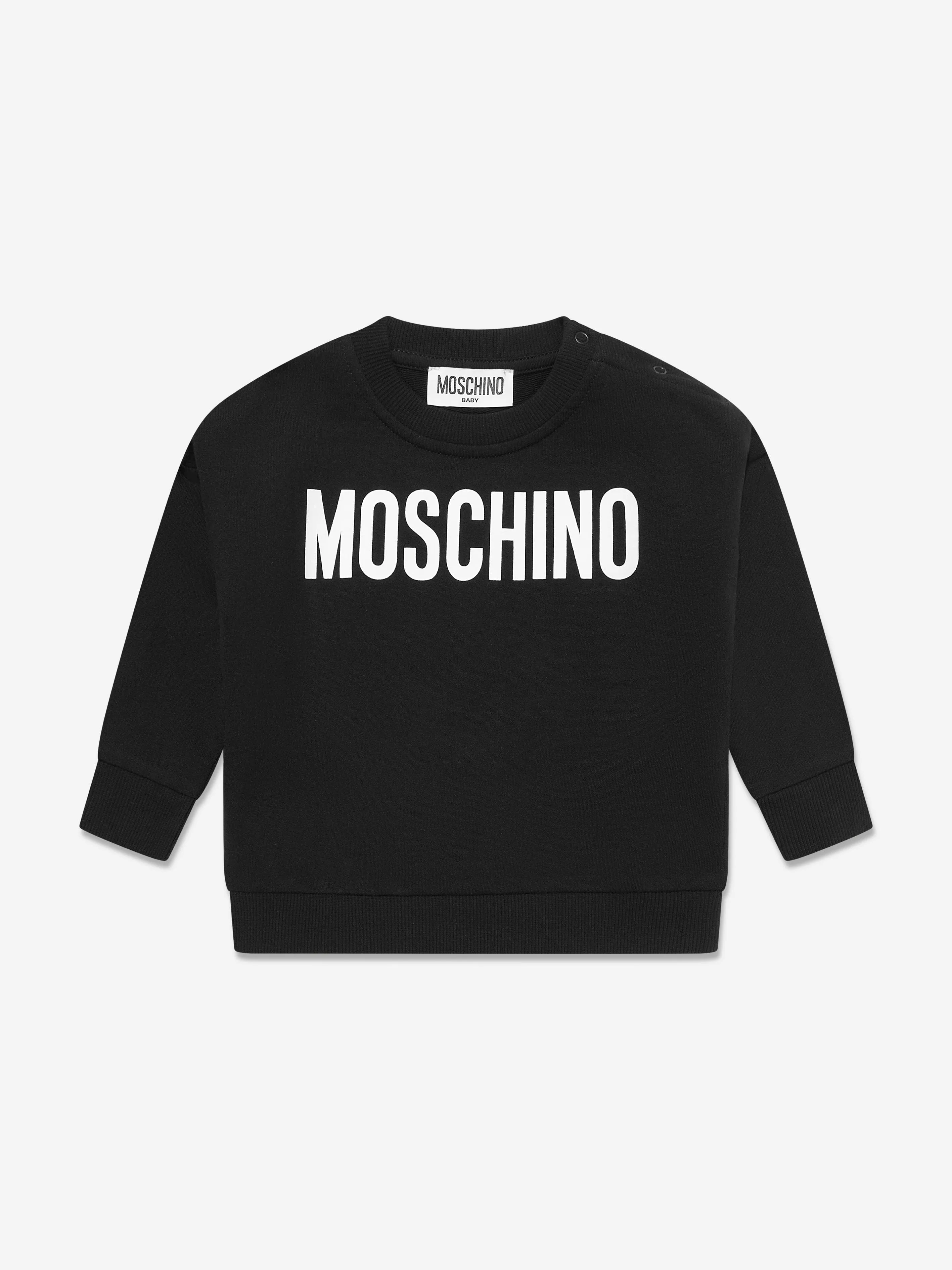 Baby-Logo-Sweatshirt in Schwarz