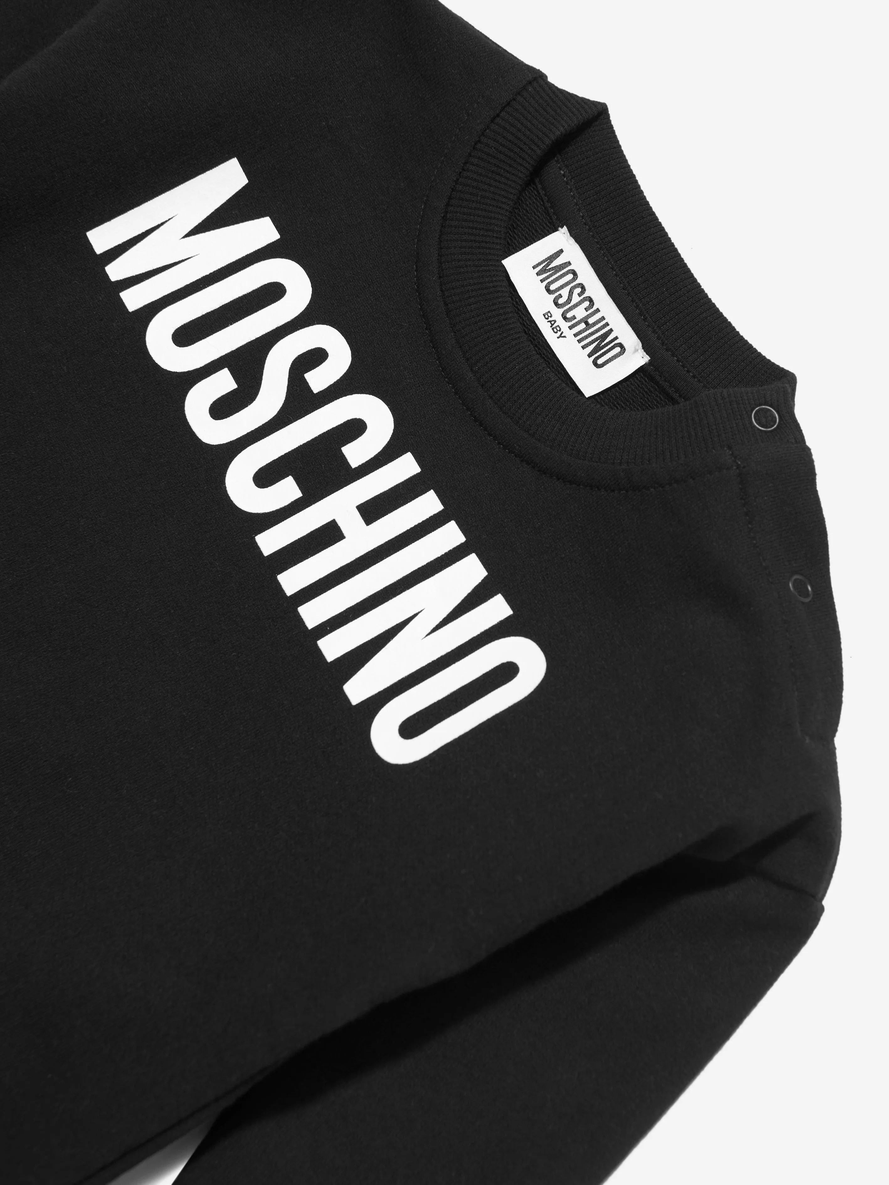 Baby-Logo-Sweatshirt in Schwarz