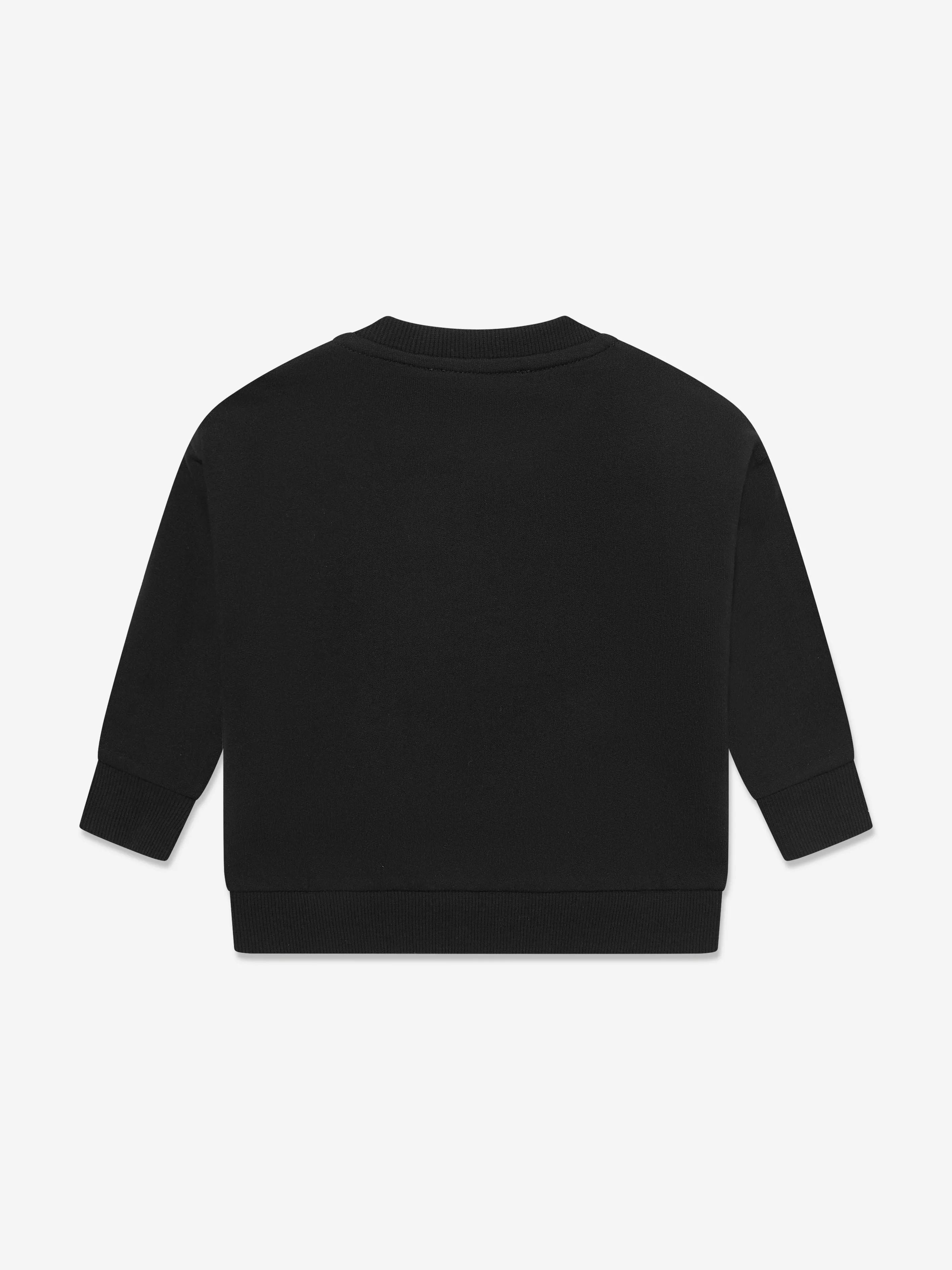 Baby-Logo-Sweatshirt in Schwarz
