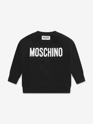 Baby-Logo-Sweatshirt in Schwarz